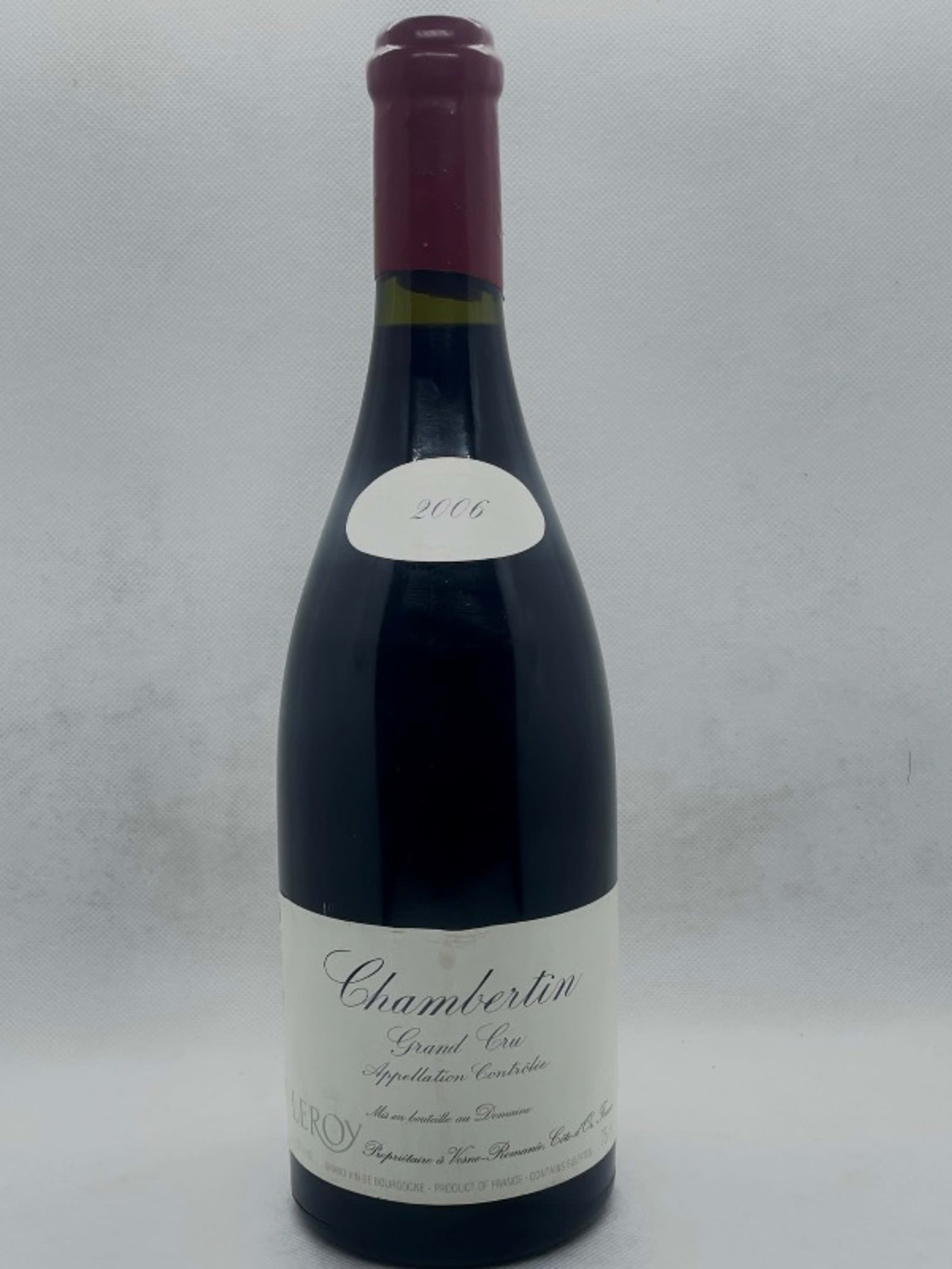 Chambertin, Grand Cru, Domaine Leroy, 2006