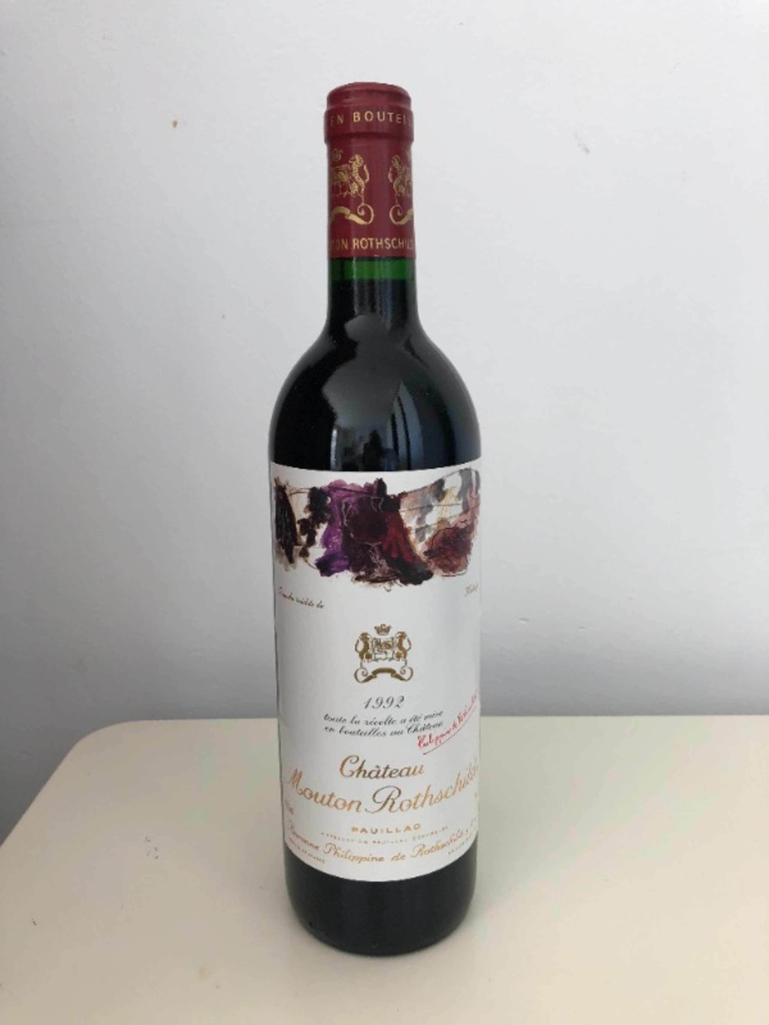 Château Mouton Rothschild, Pauillac, 1992