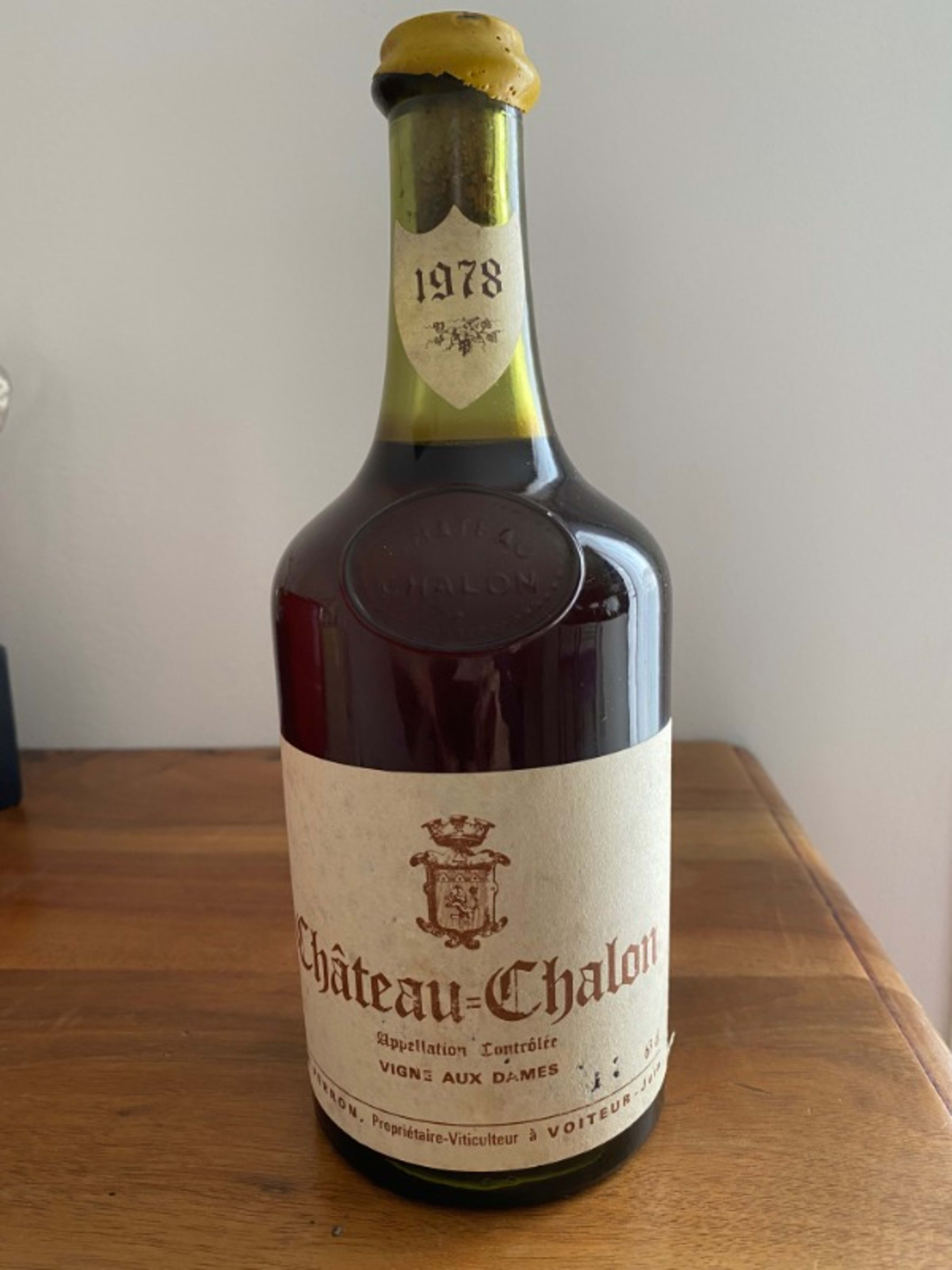 Vigne aux dames, Marius Perron, Château-Châlon, 1978