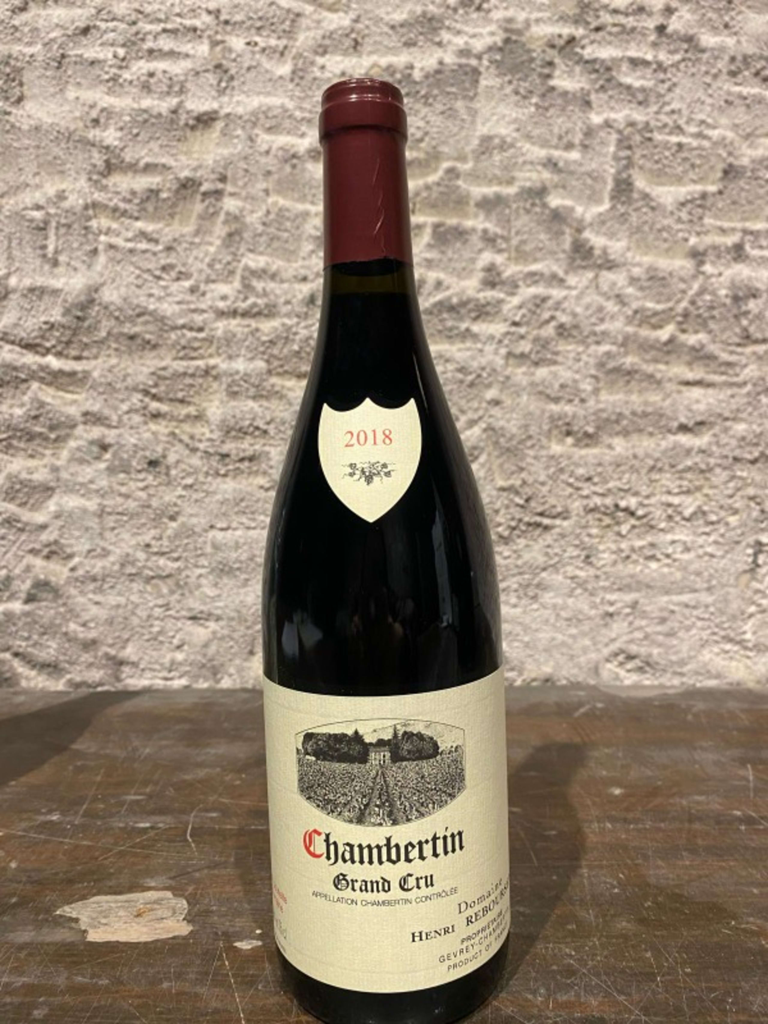 Chambertin, Grand Cru, Domaine Rebourseau, 2018