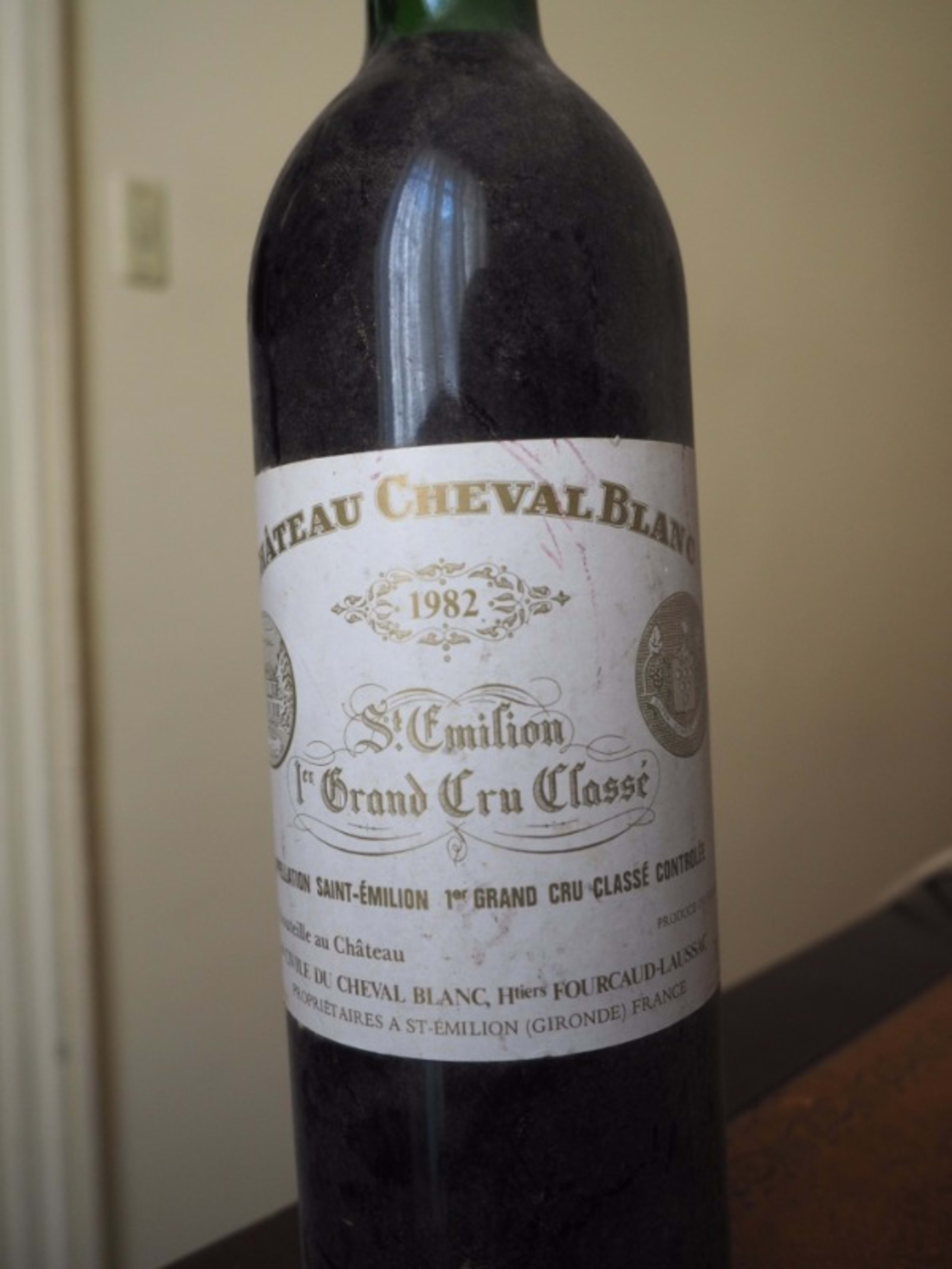 Saint-Émilion Grand Cru, Château Cheval Blanc, 1982