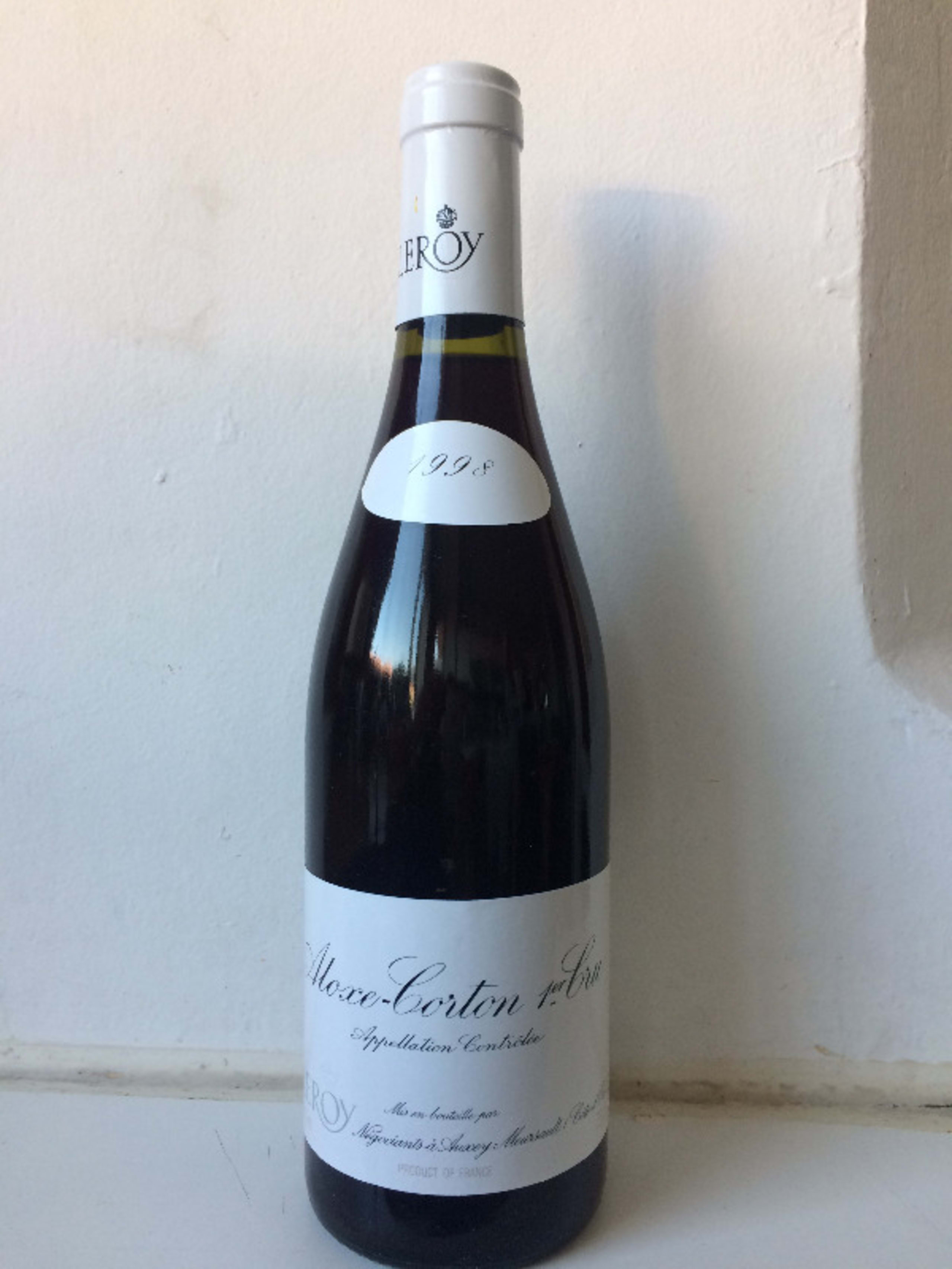 Aloxe-Corton, Domaine Leroy, 1998
