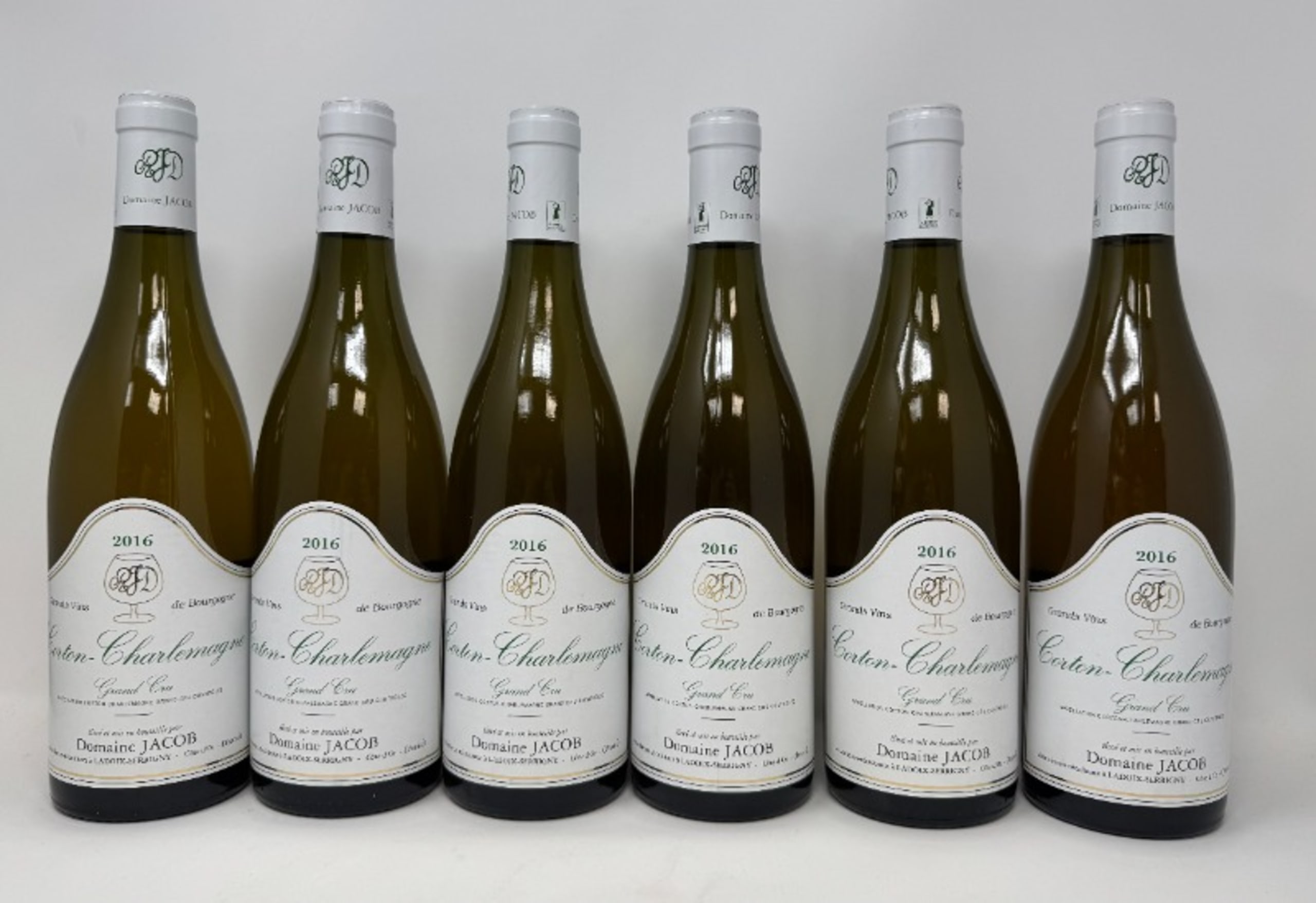 6 x Corton-Charlemagne, Grand Cru, Domaine JACOB, 2016