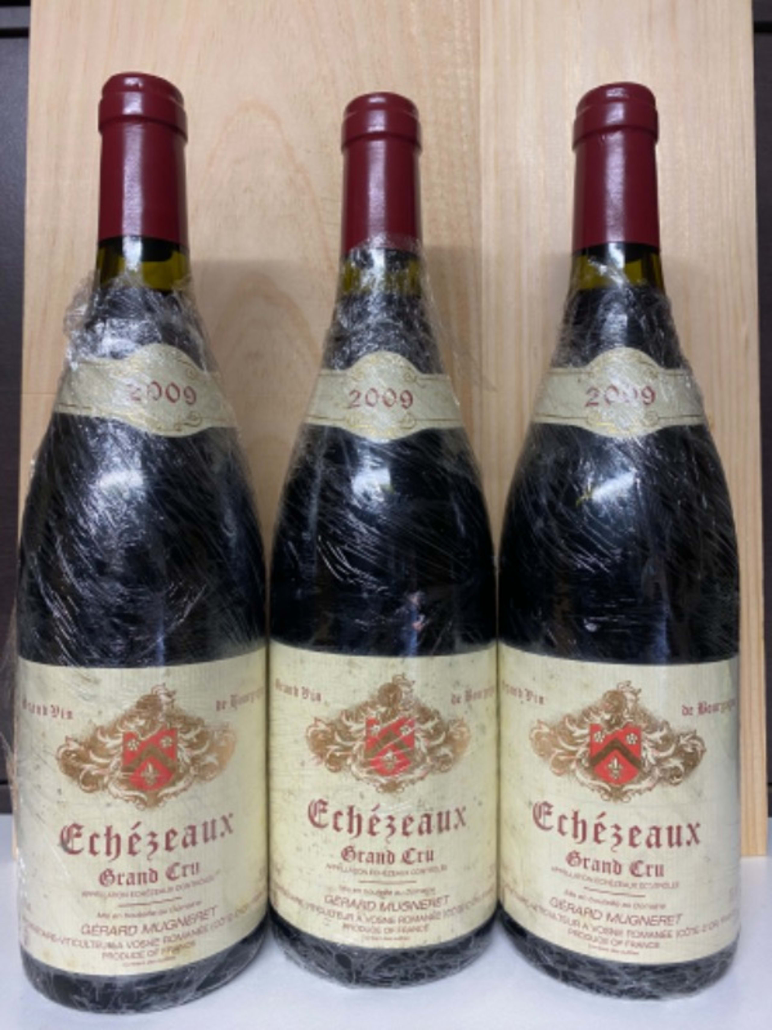 3 x Echézeaux, Grand Cru, Domaine Mugneret Gérard, 2009