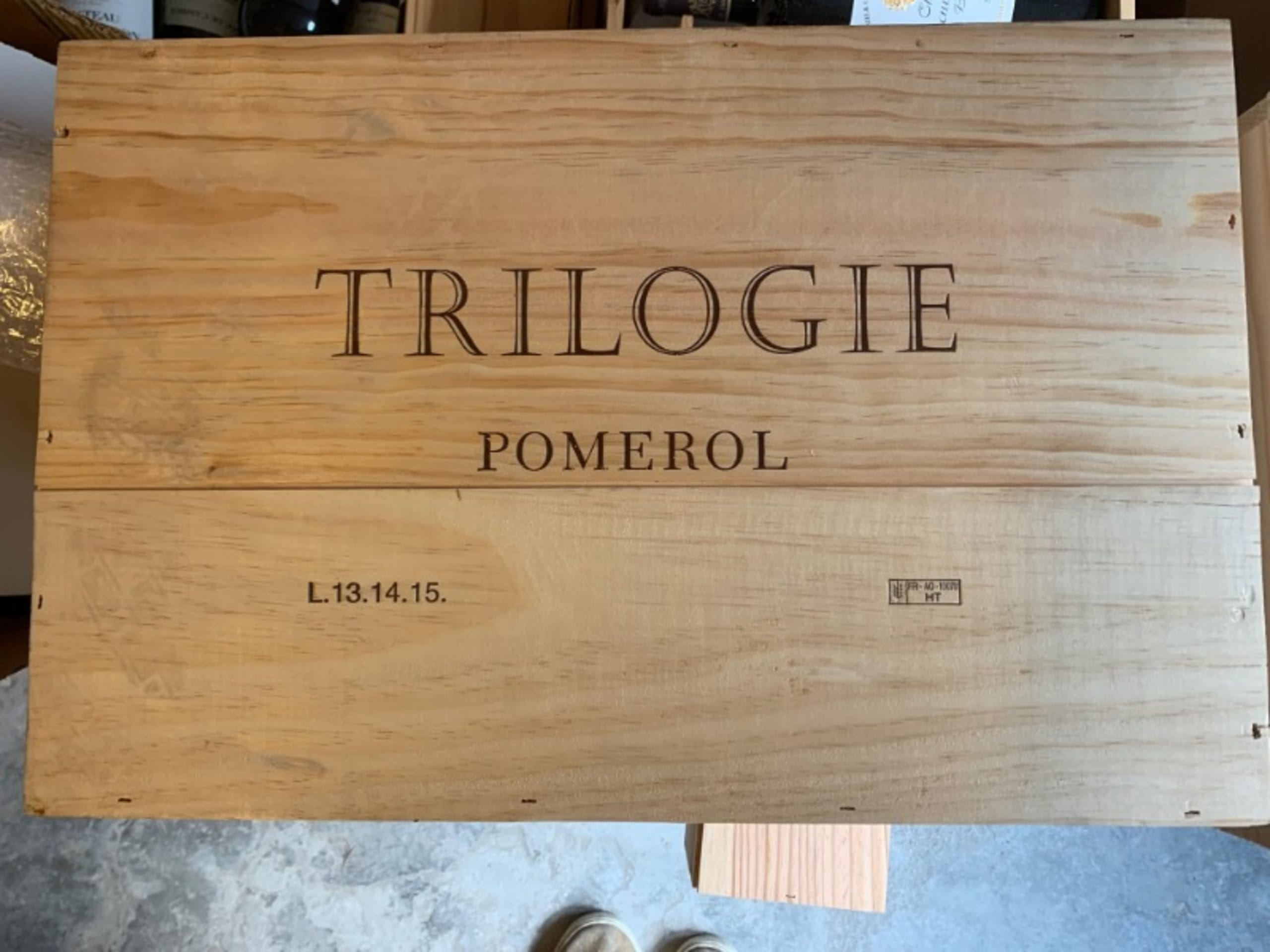 CBO/OWC 6 x Trilogie du Château LE PIN, Pomerol, 2013/2014/2015