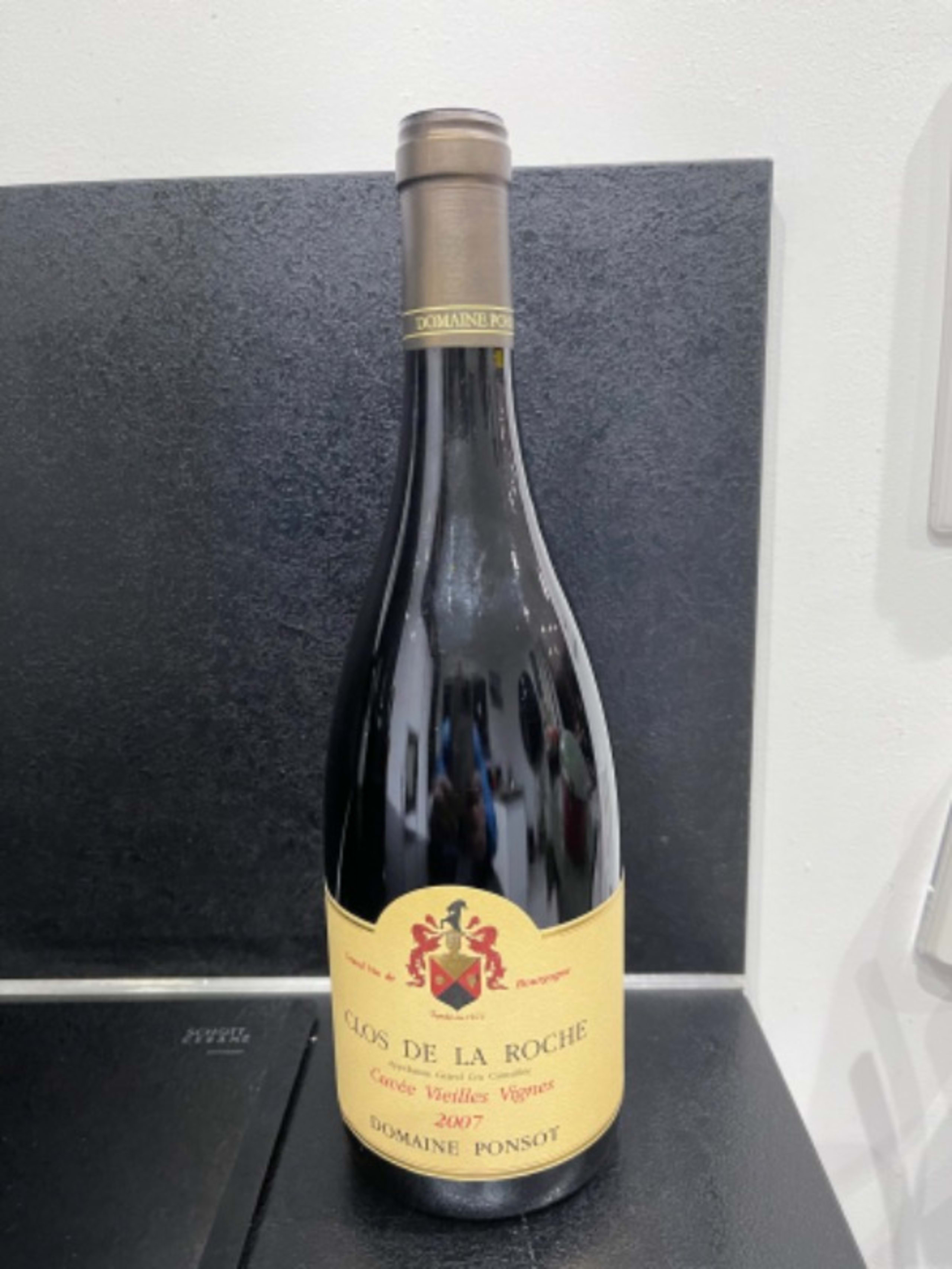 Clos-de-la-Roche, Grand cru vieilles vignes, Domaine Ponsot, 2007