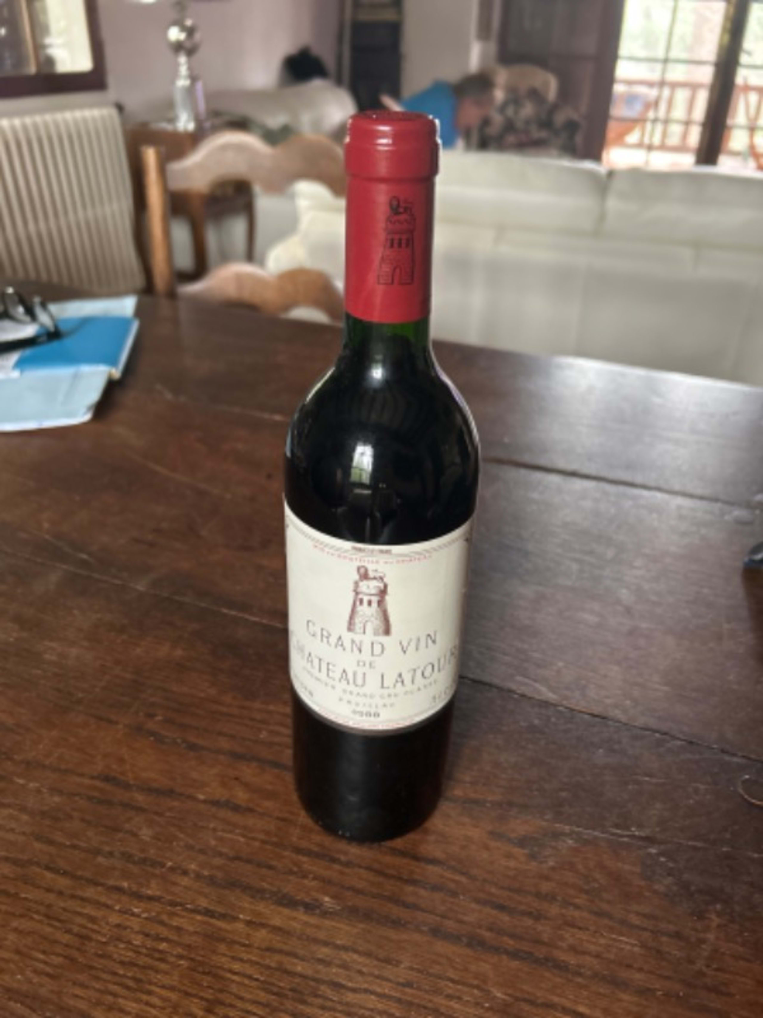 Grand Vin de Château Latour, Pauillac, 1988