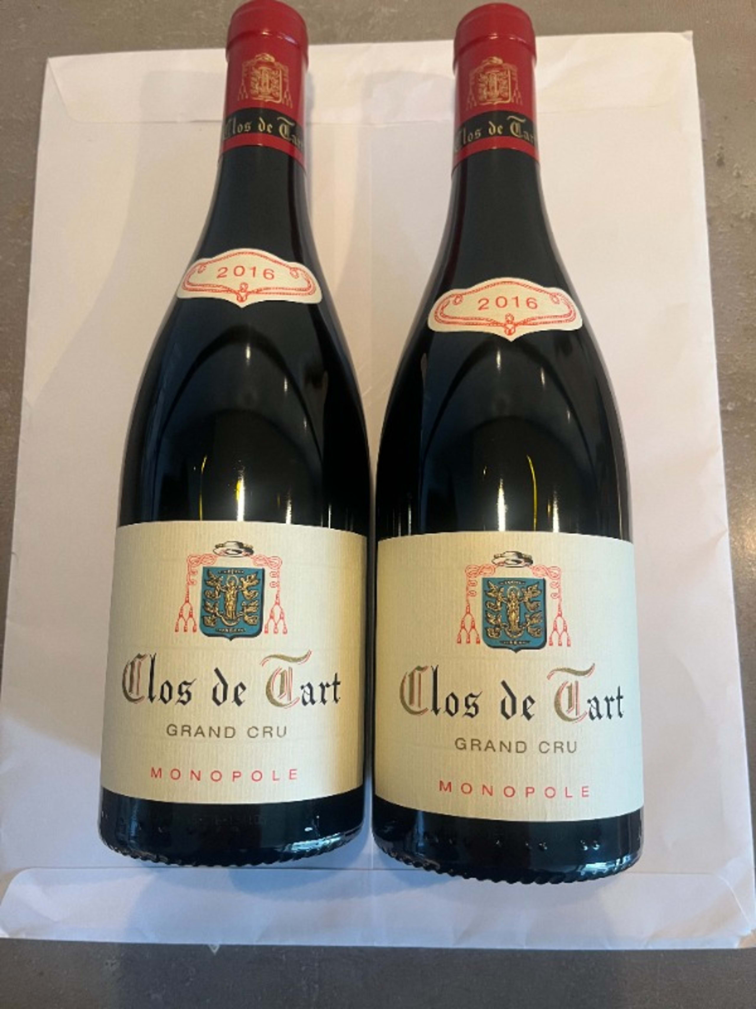 2 x Clos-de-Tart, Grand cru/Monopole, Clos de Tart, 2016