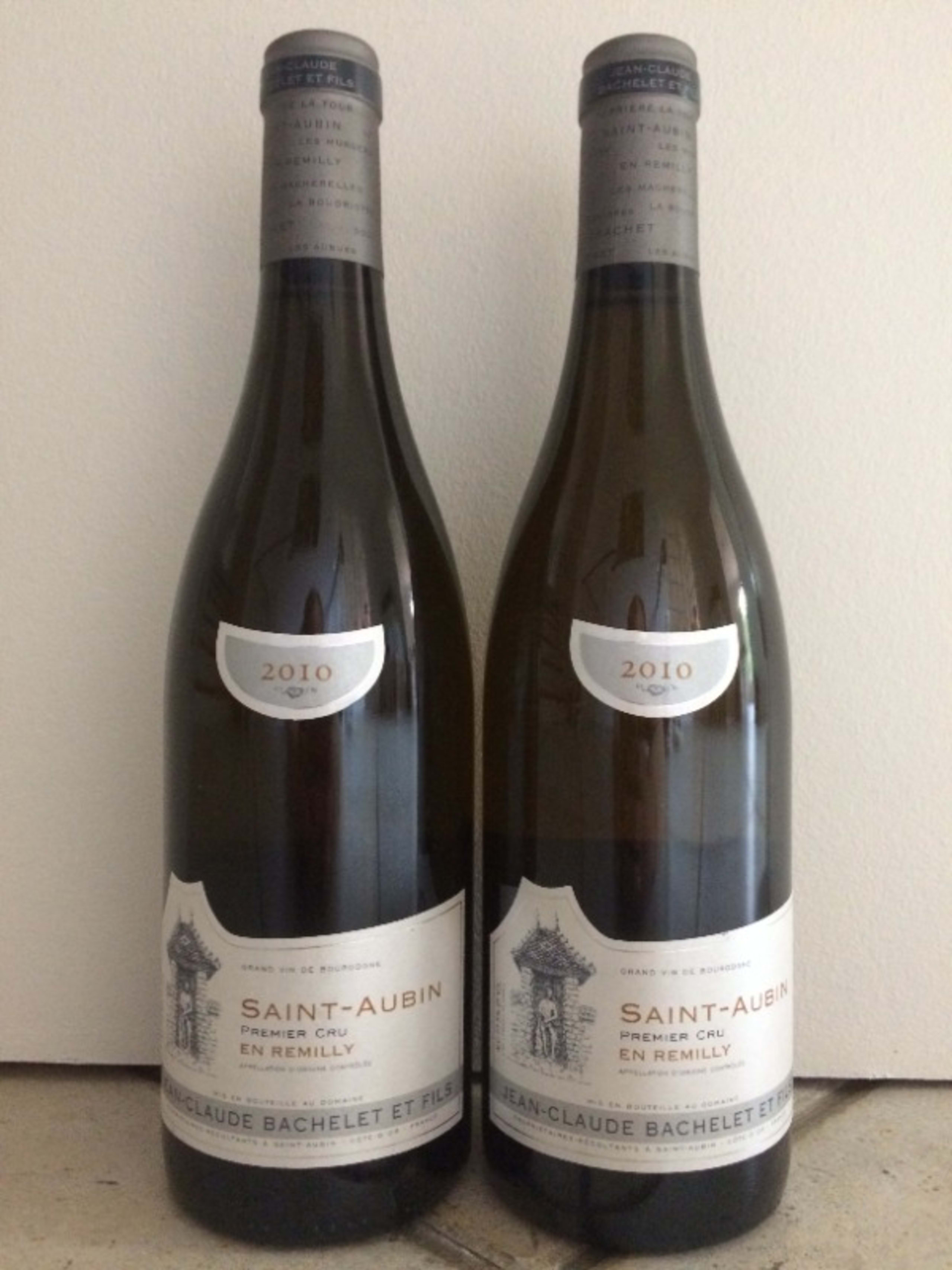 2 x Saint-Aubin, 1er cru En Rémilly, Jean-Claude Bachelet, 2010