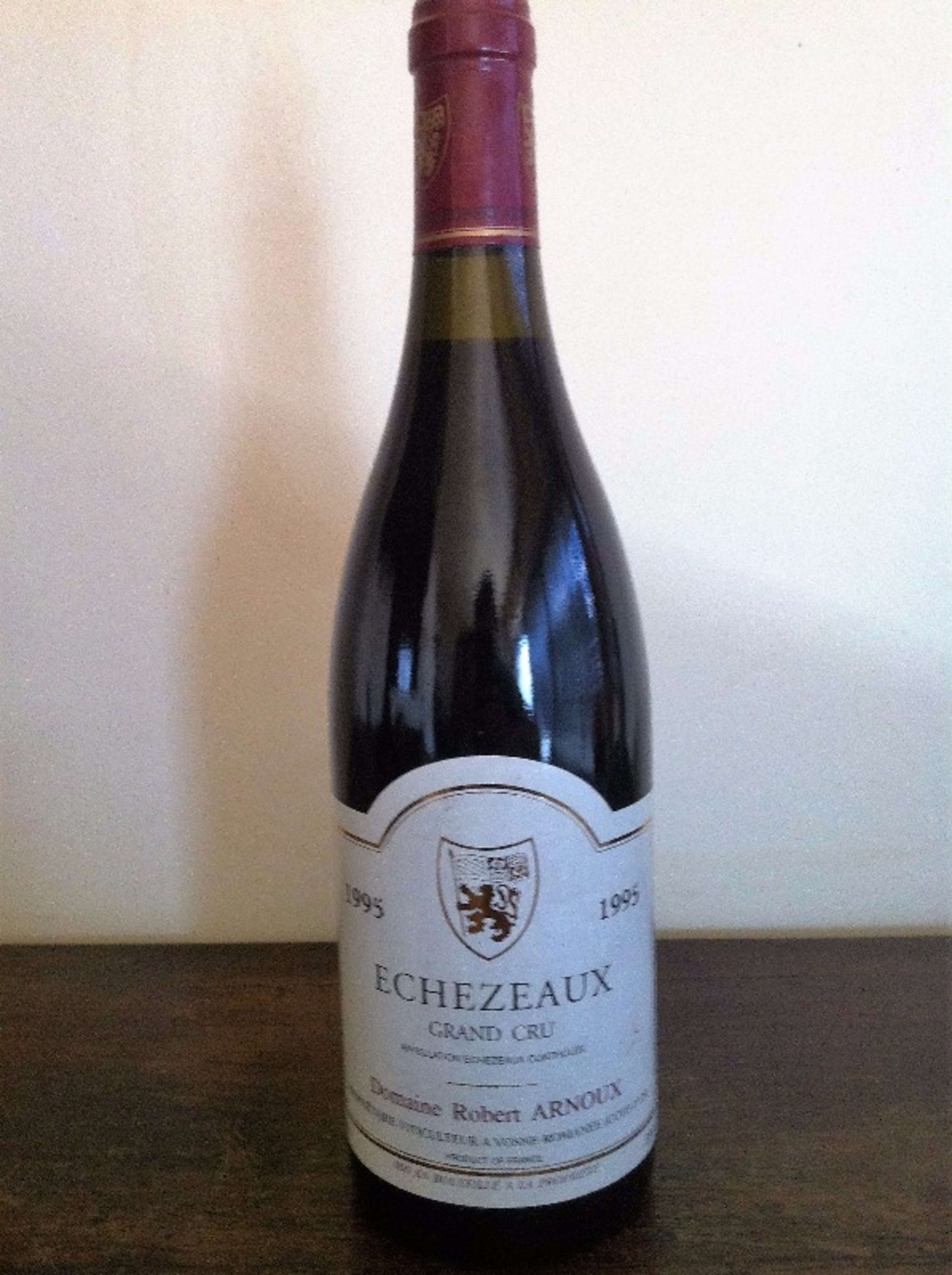 Echézeaux, Domaine Robert Arnoux, 1995