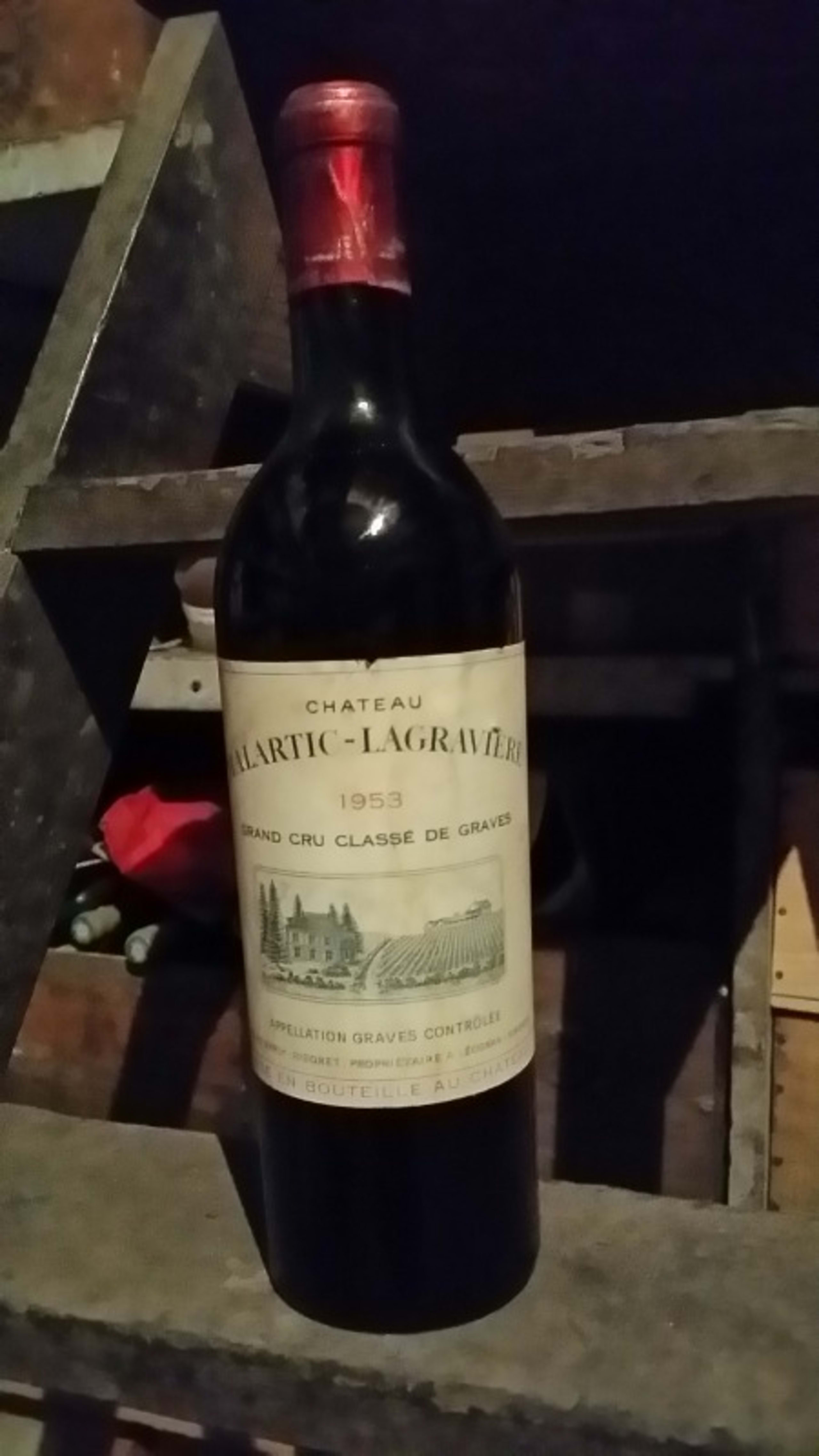 château Malartic Lagravière, Graves, 1953