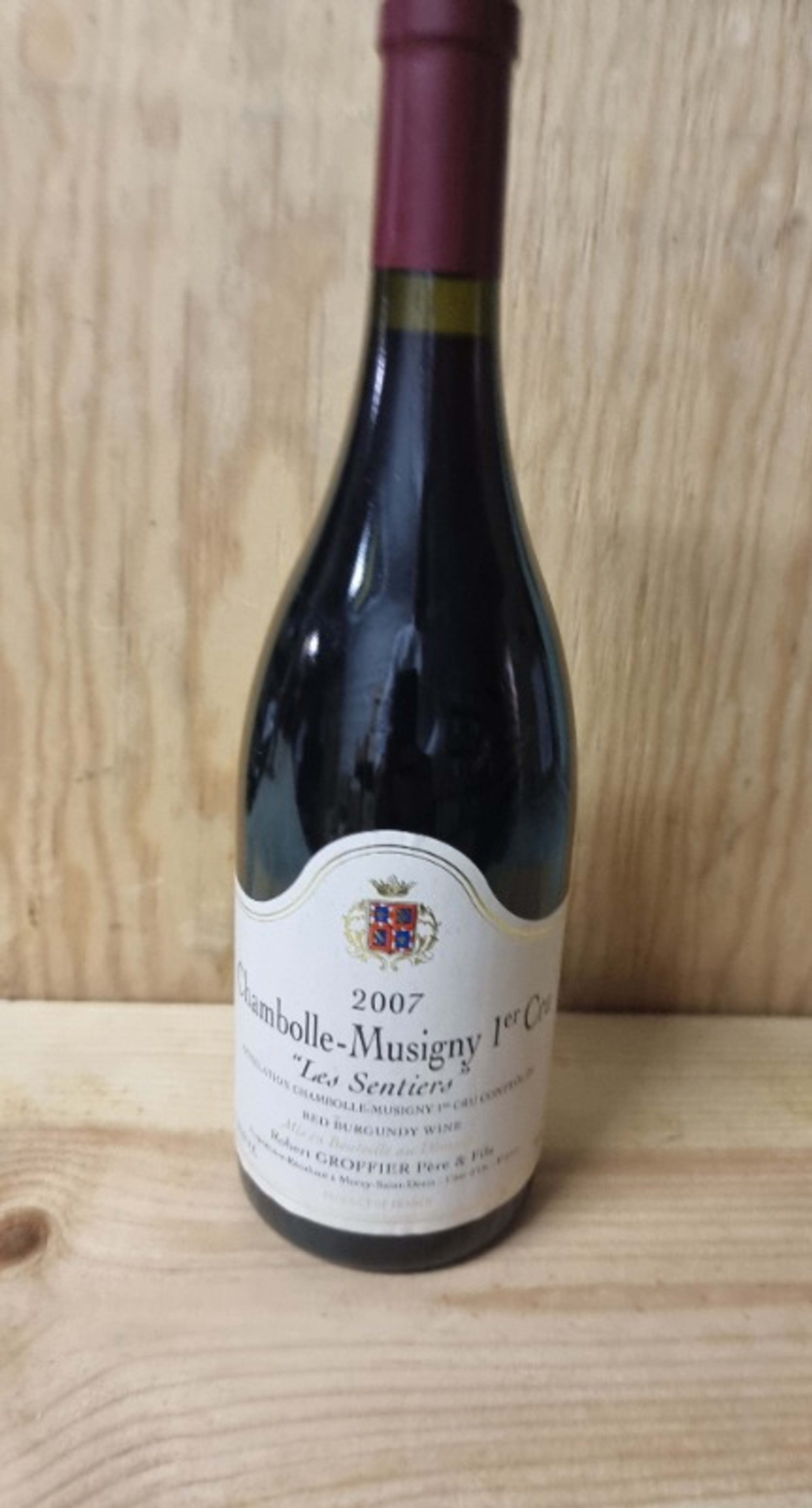 Chambolle-Musigny, 1er Cru Les Sentiers, Domaine Robert Groffier, 2007