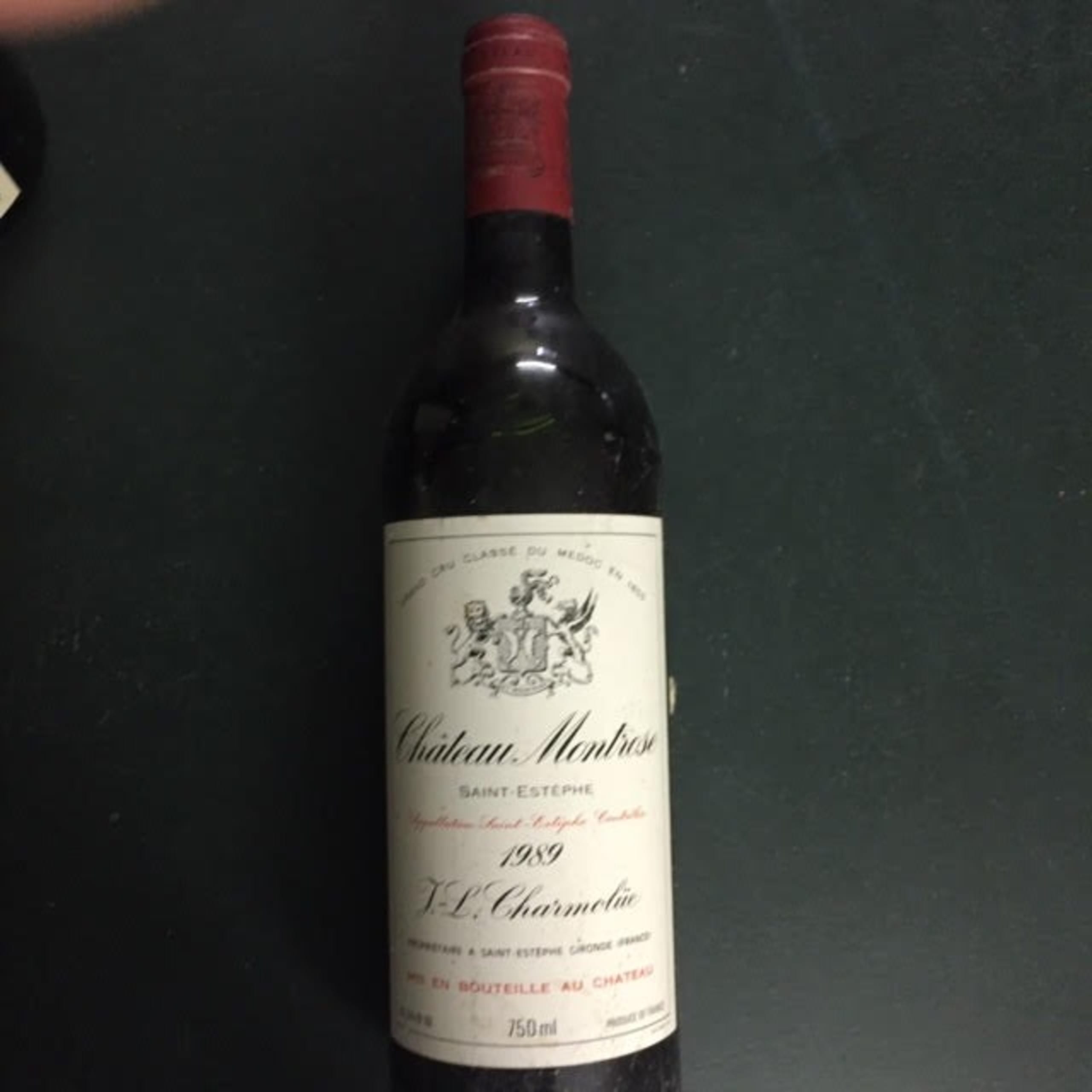 Château Montrose, Saint-Estèphe, 1989