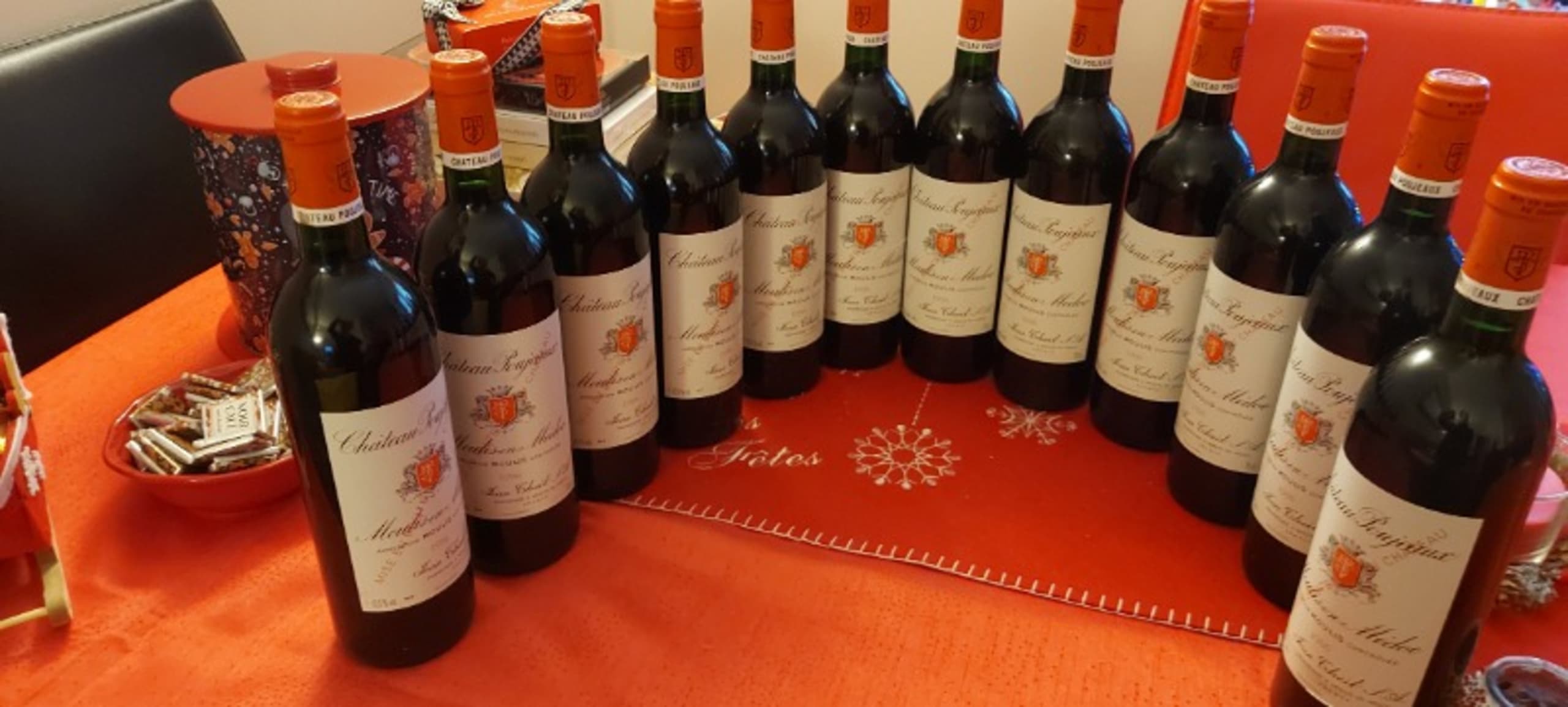 12 x Château Poujeaux, Moulis, 1996