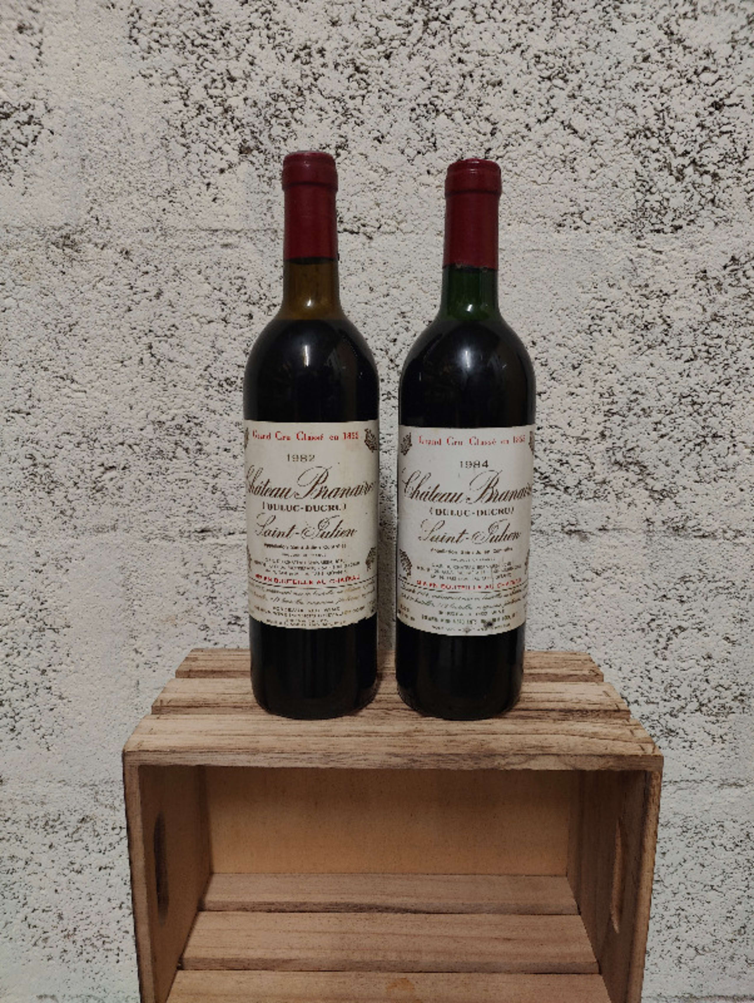 2 x Château Branaire Duluc Ducru, Saint-Julien, 1982 et 1984