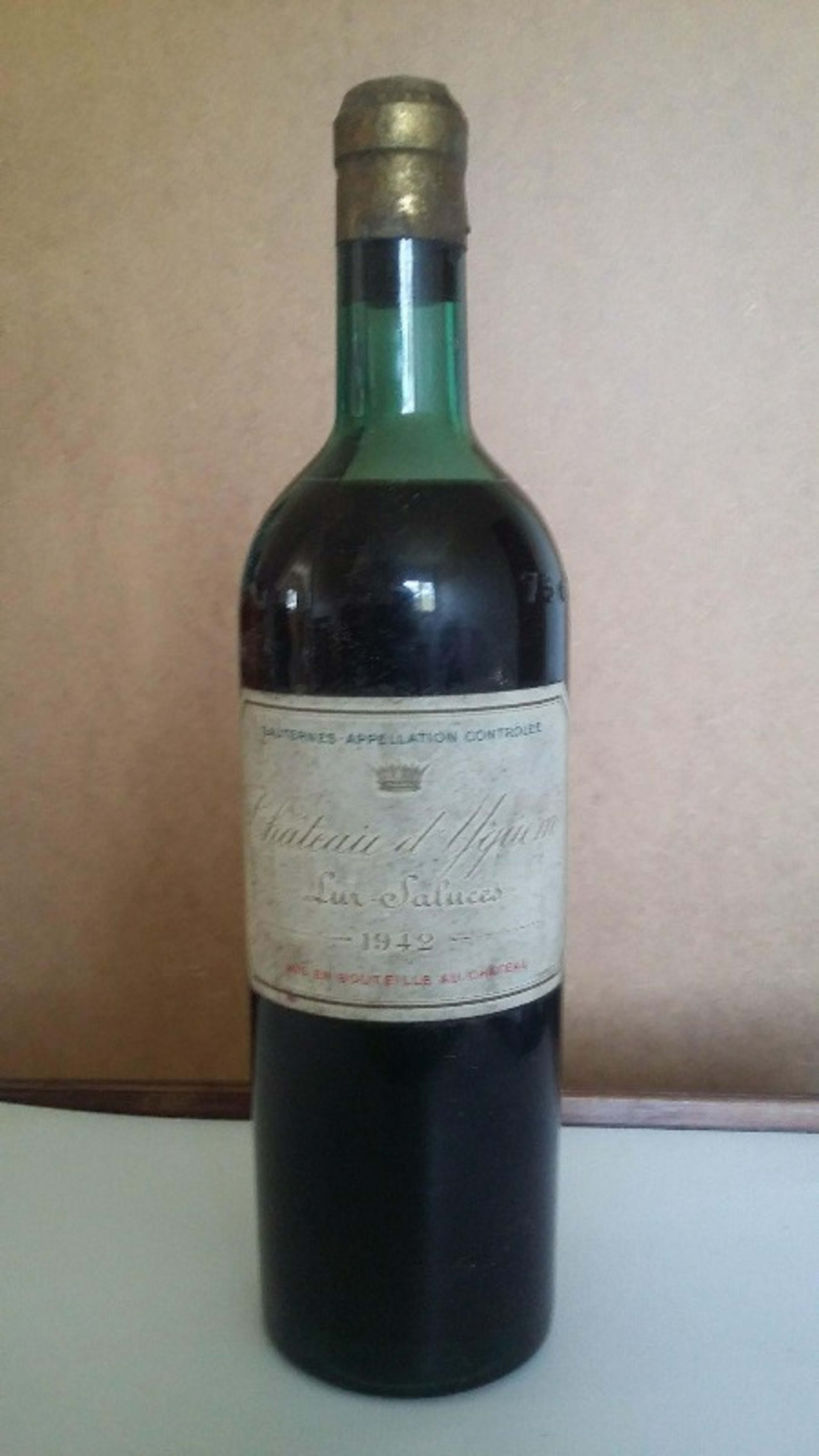 Château d'Yquem, Sauternes, 1942