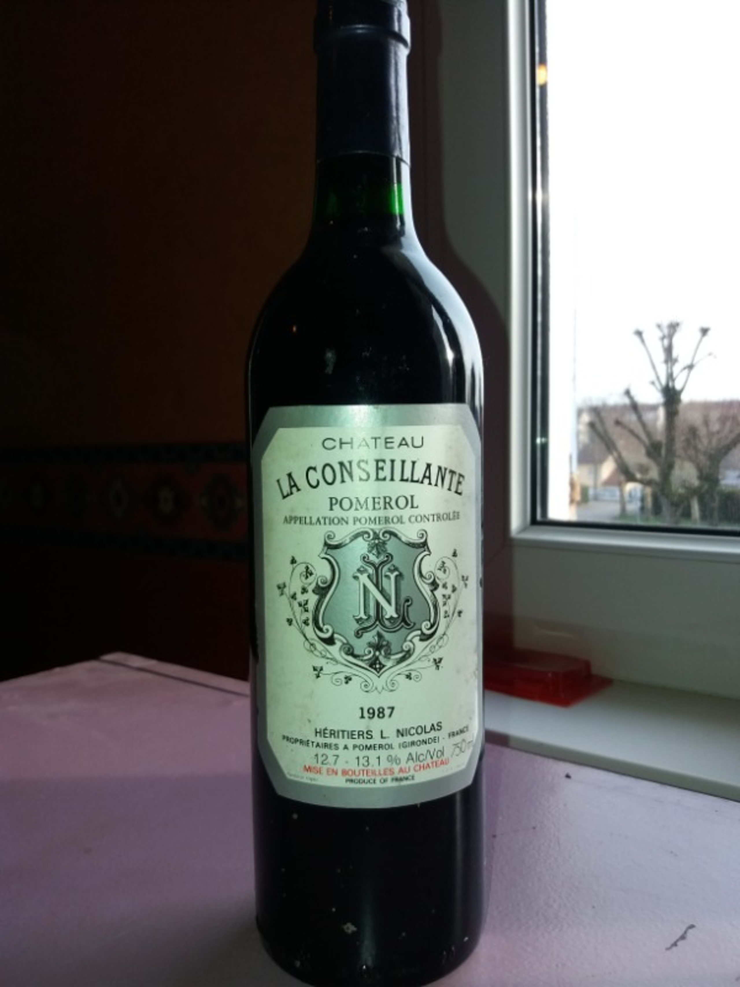 La conseillante, Pomerol, 1987