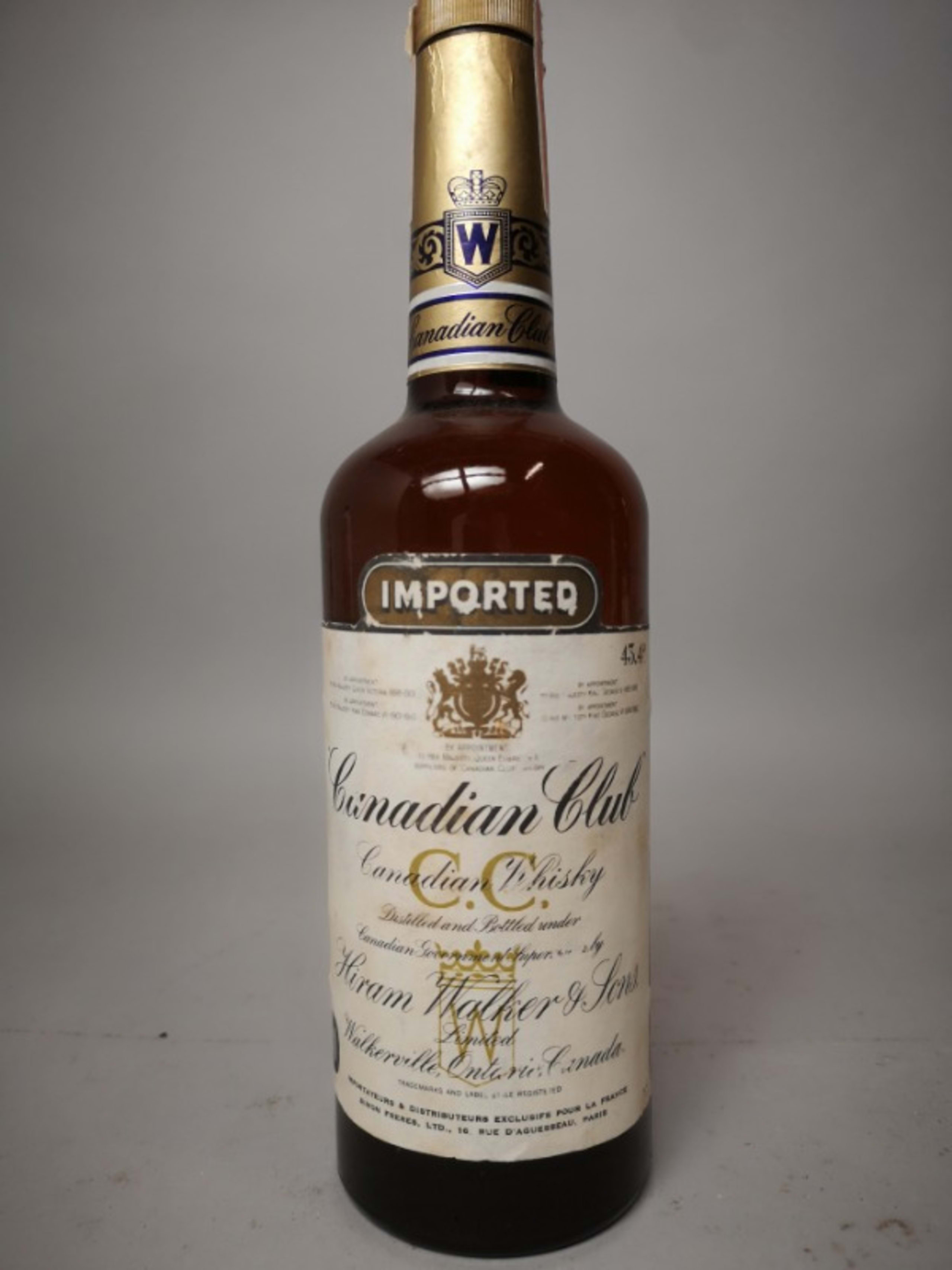 Canadian Club, Whisky, 1959