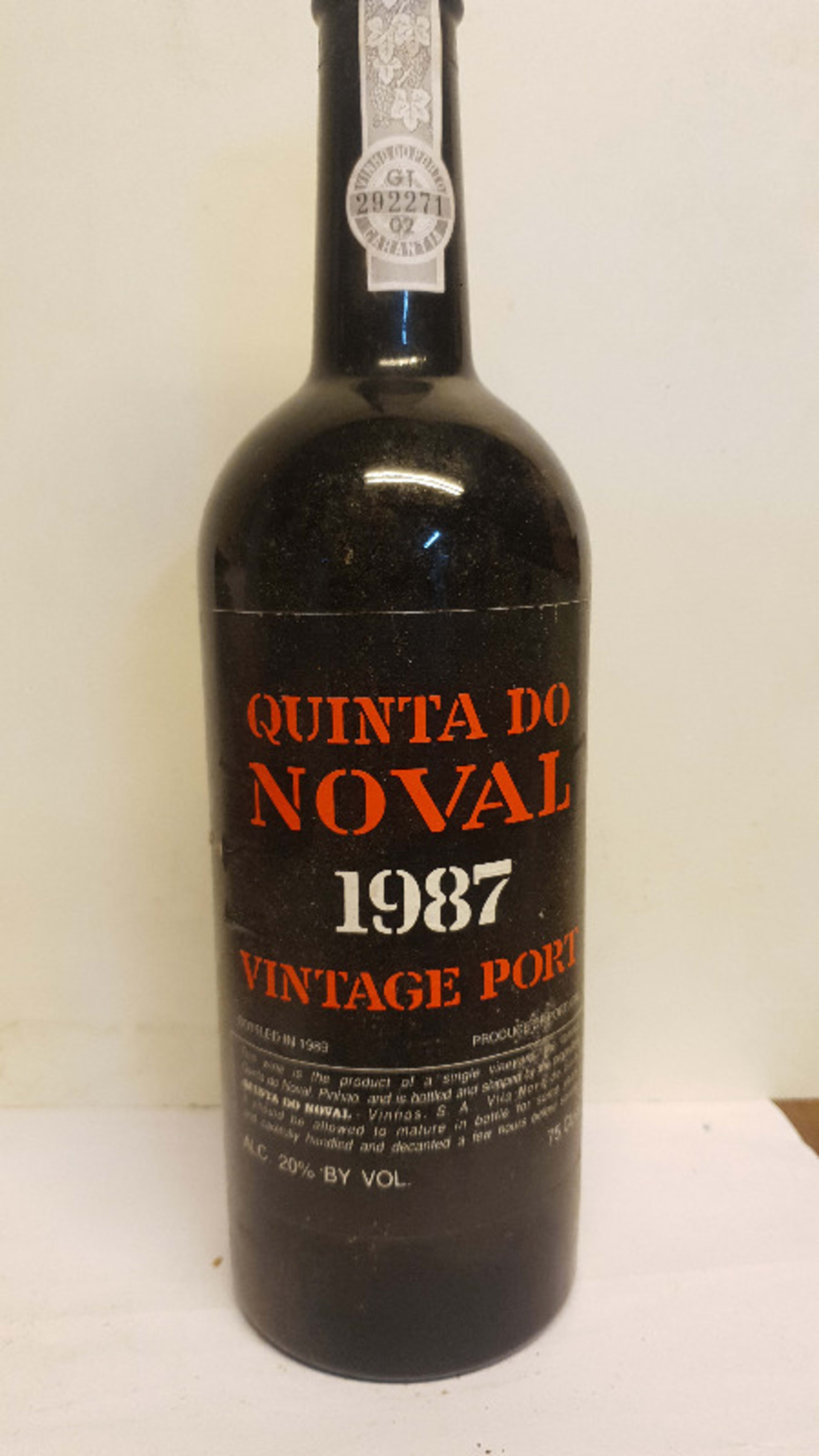 Vintage Port, Quinta do Noval, Porto, 1987