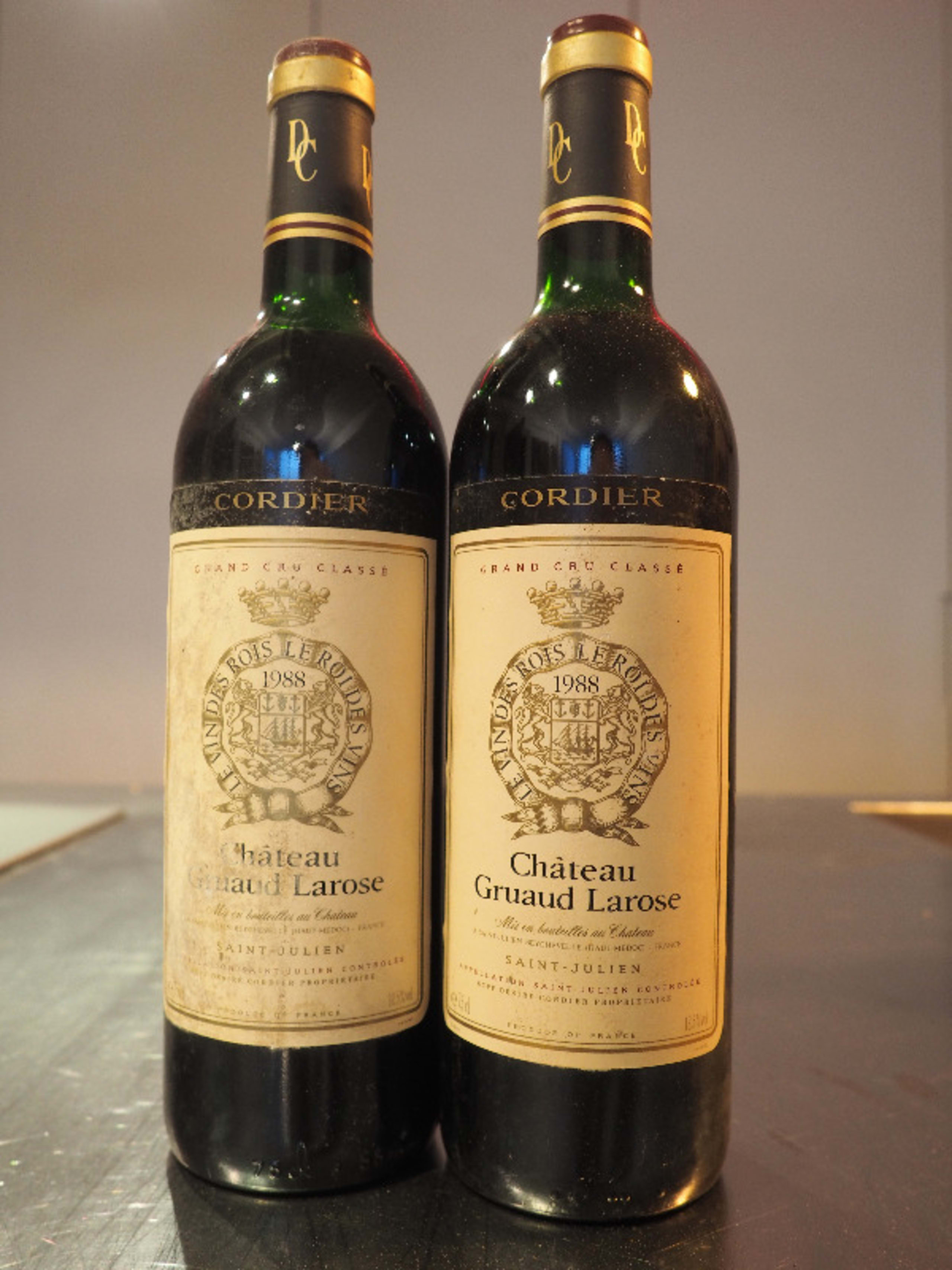 2 x Château Gruaud Larose, Saint-Julien, 1988