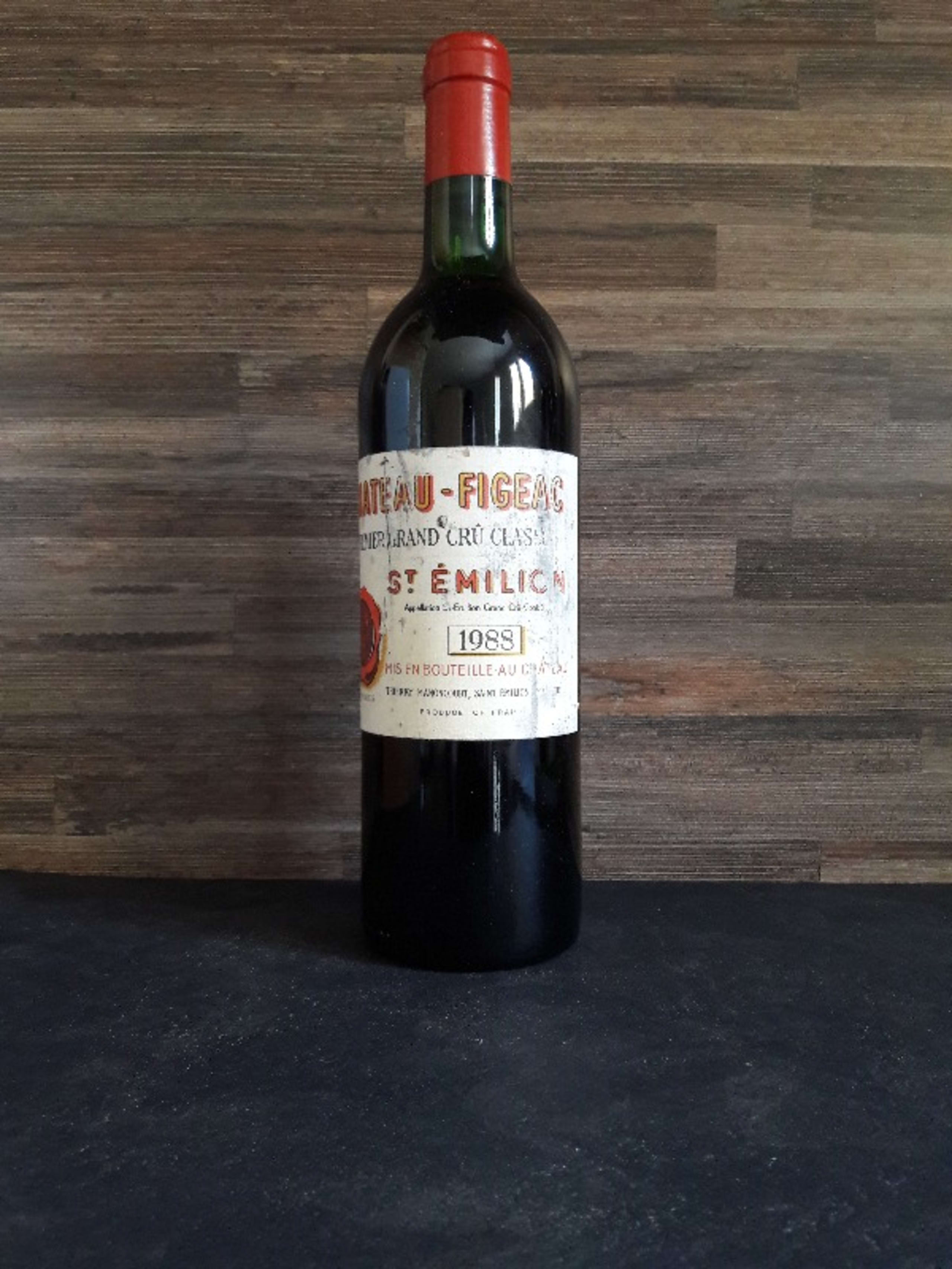 château Figeac, Saint-Émilion, 1988