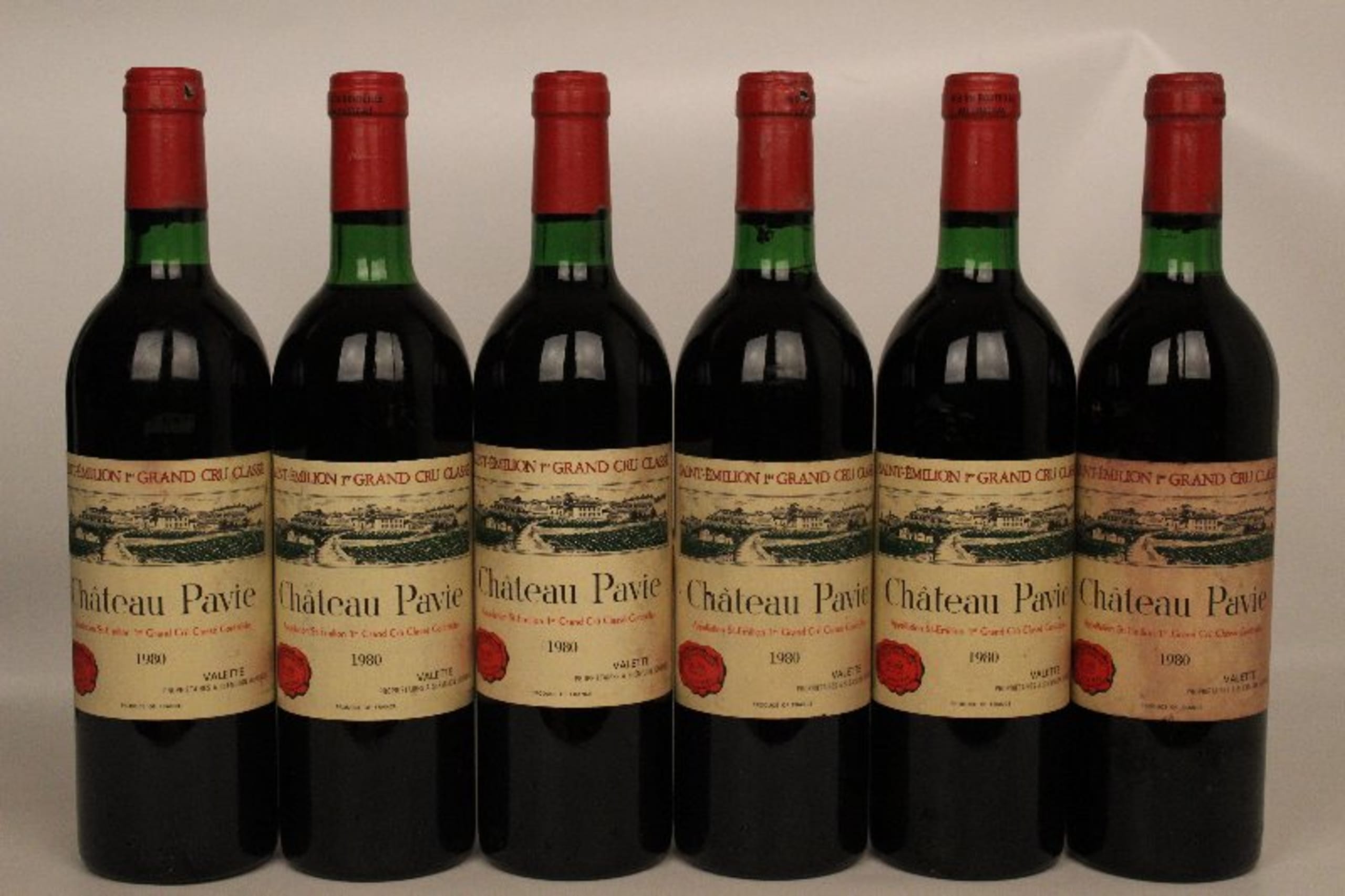 6 x Château Pavie, Saint-Émilion, 1980