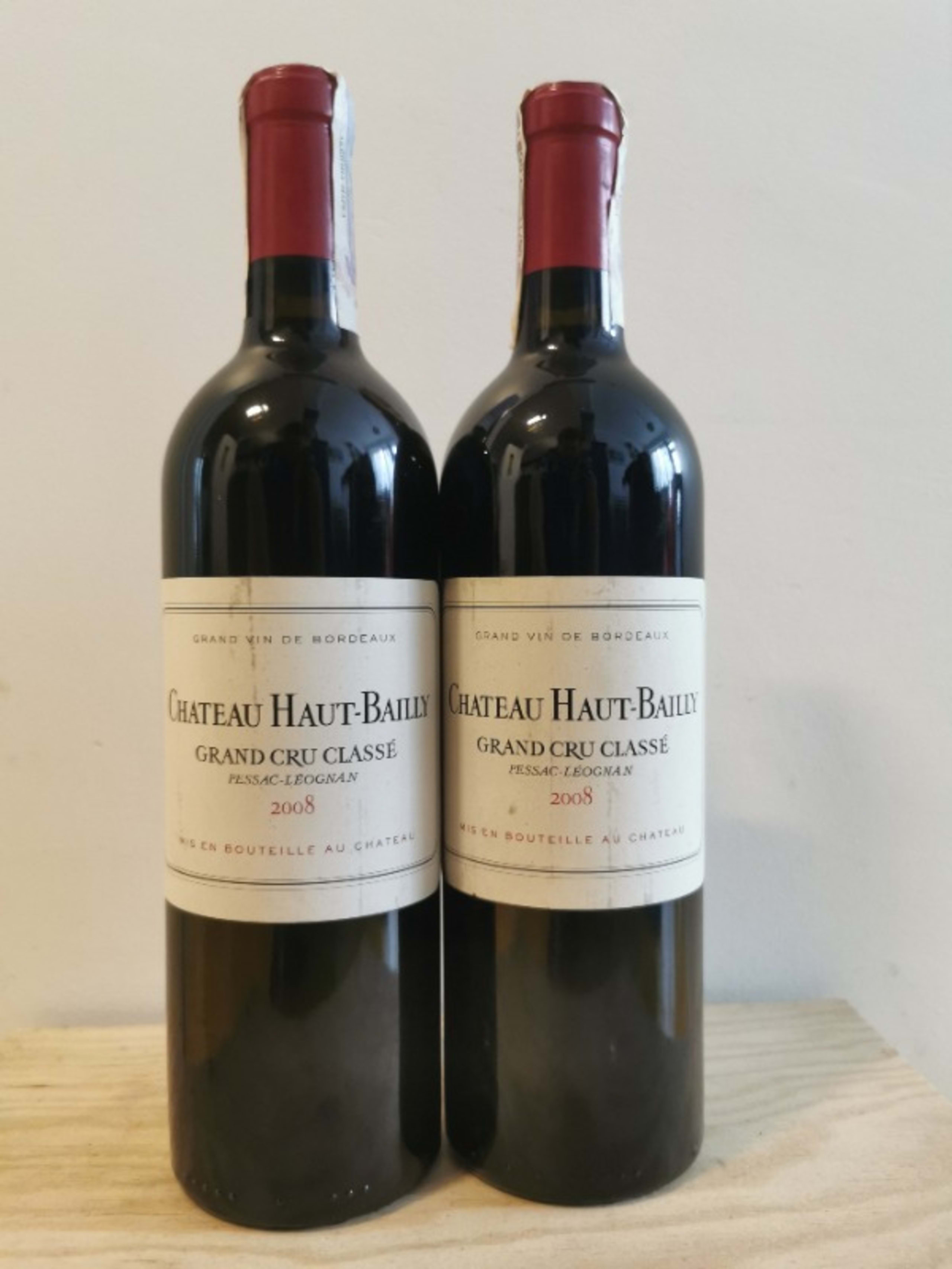 2 x Château Haut-Bailly, Pessac-Léognan, 2008