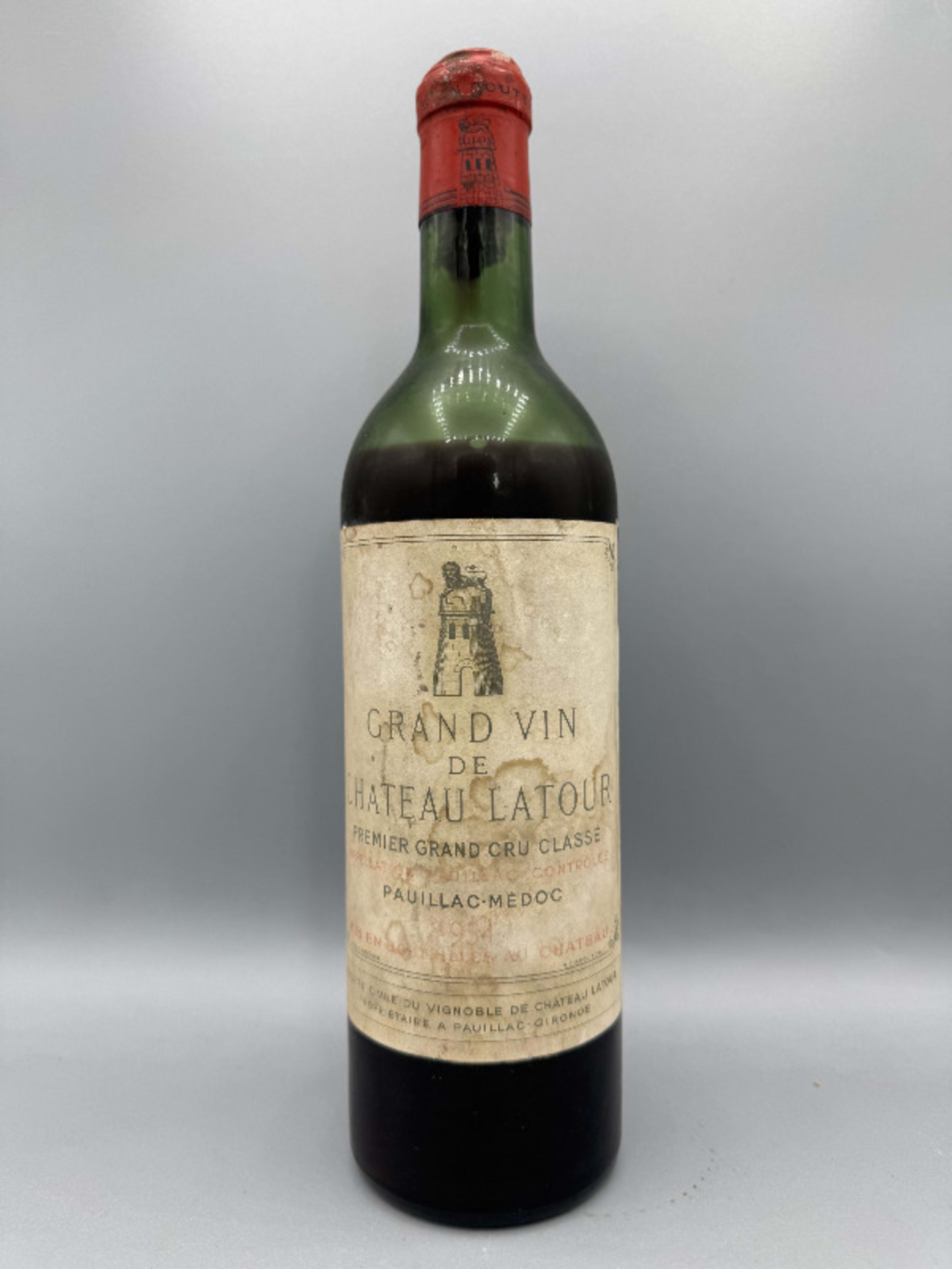 Grand Vin de Château Latour, Pauillac, 1954