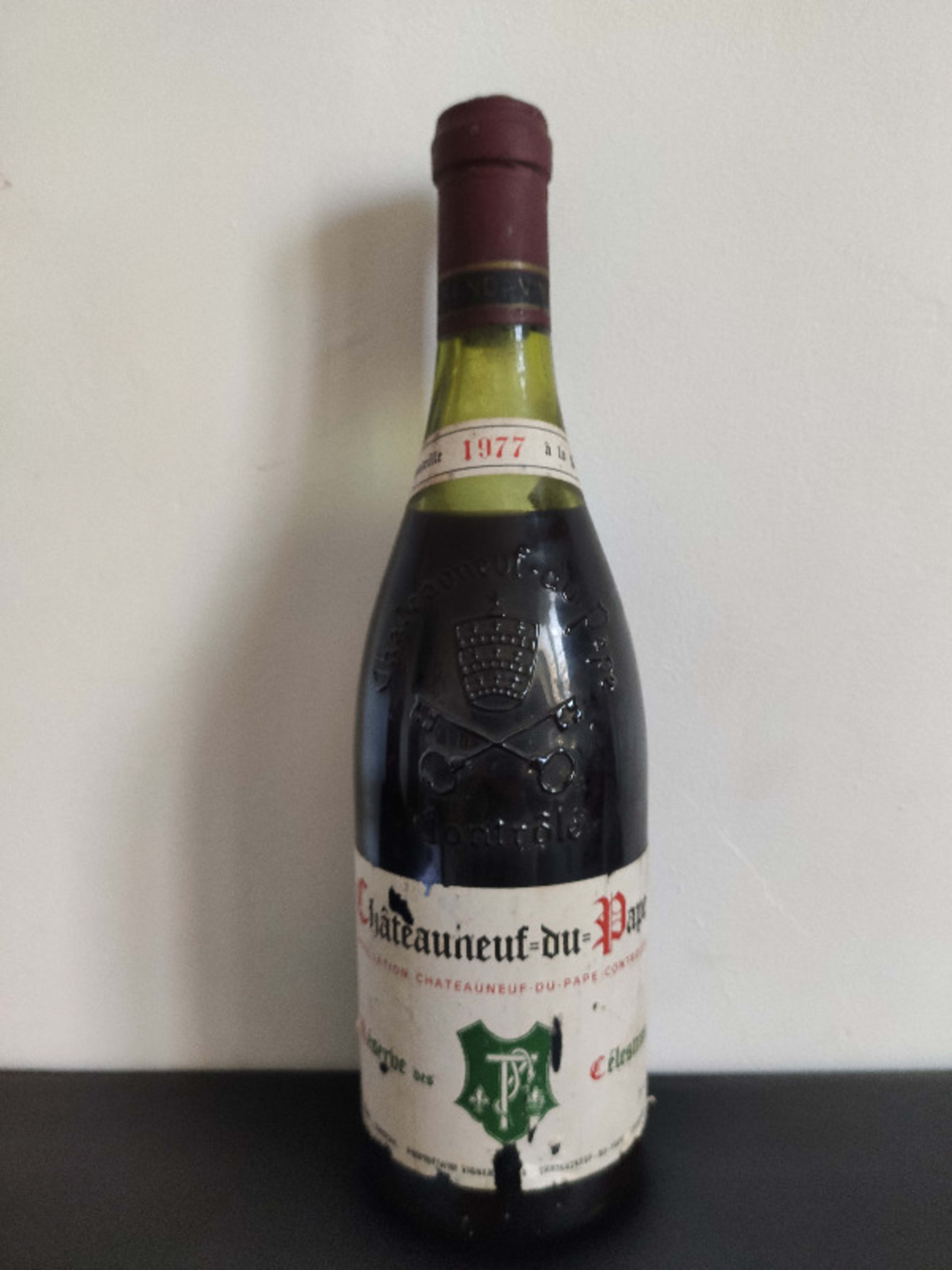 Châteauneuf-du-Pape, Reserve des Celestins, Henry Bonneau, 1977