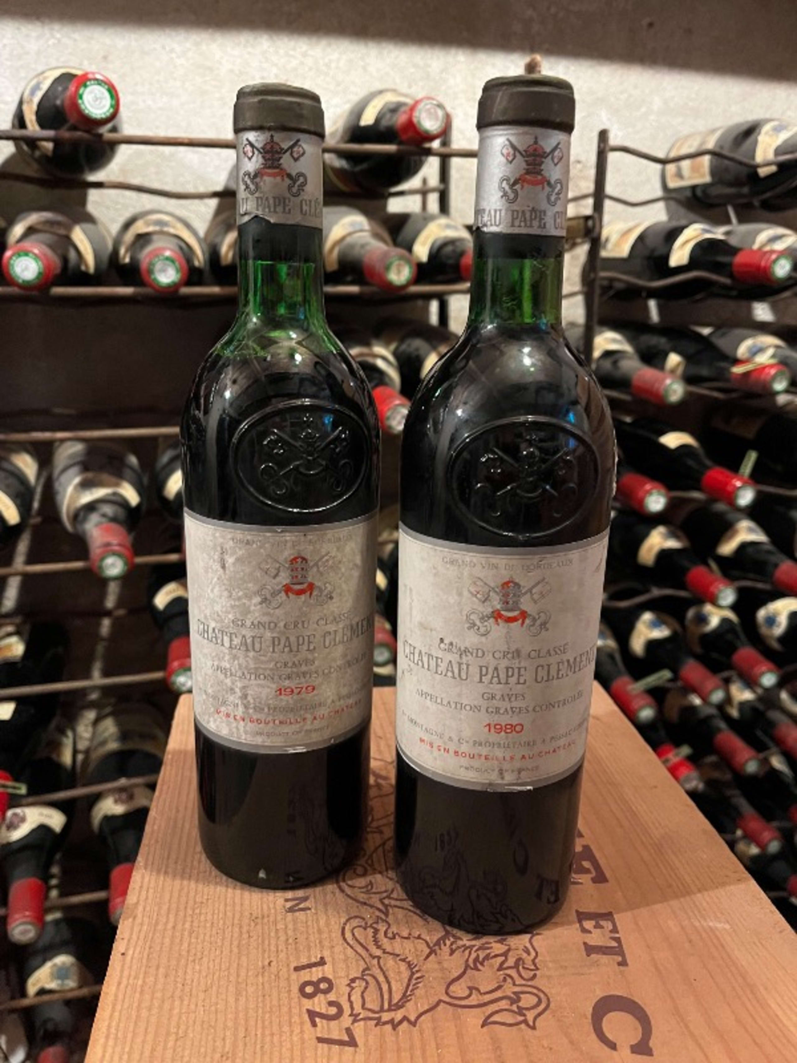 2 x Château Pape Clément, Graves, 1979/1980