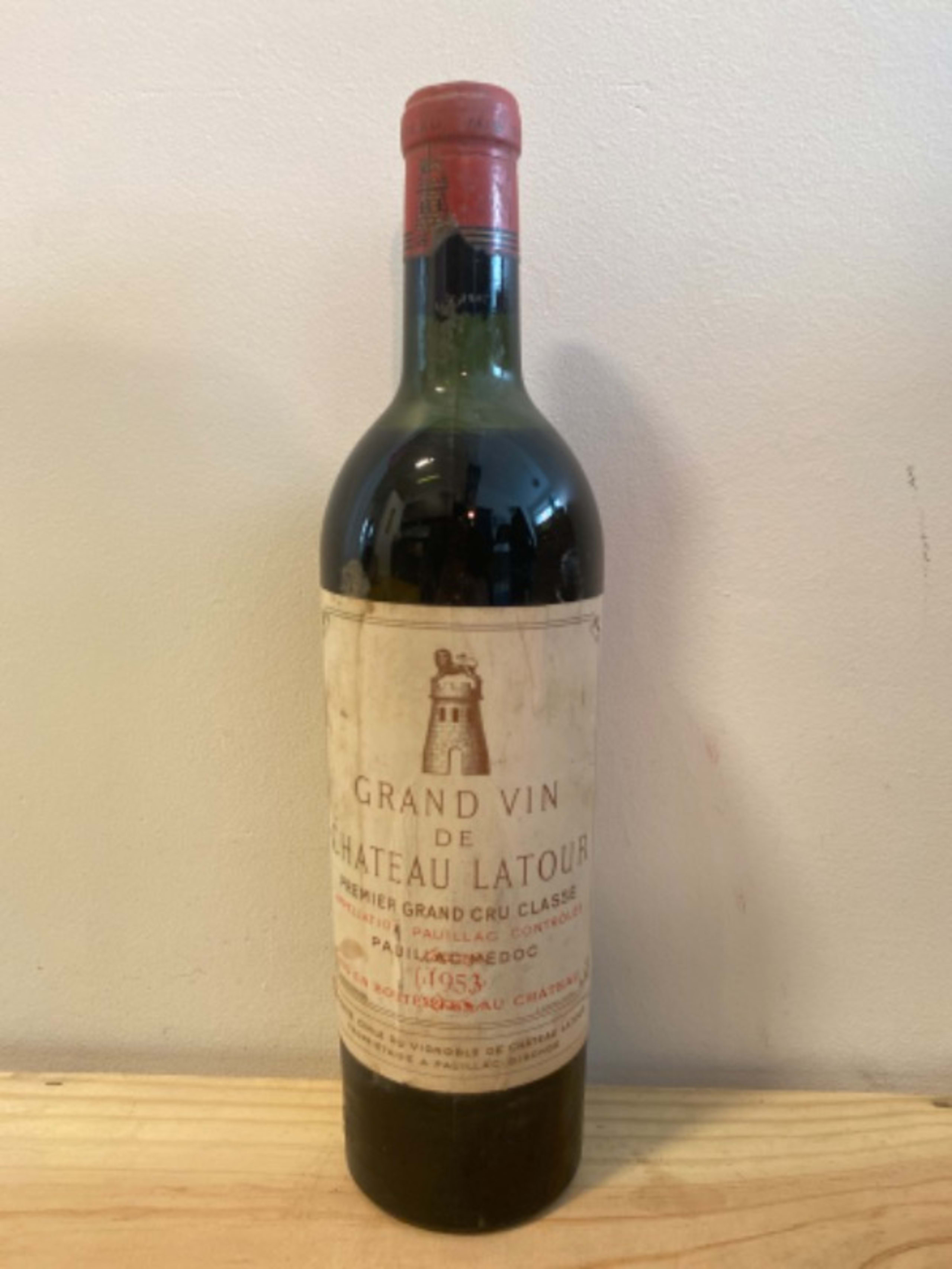 Grand Vin de Château Latour, Pauillac, 1953