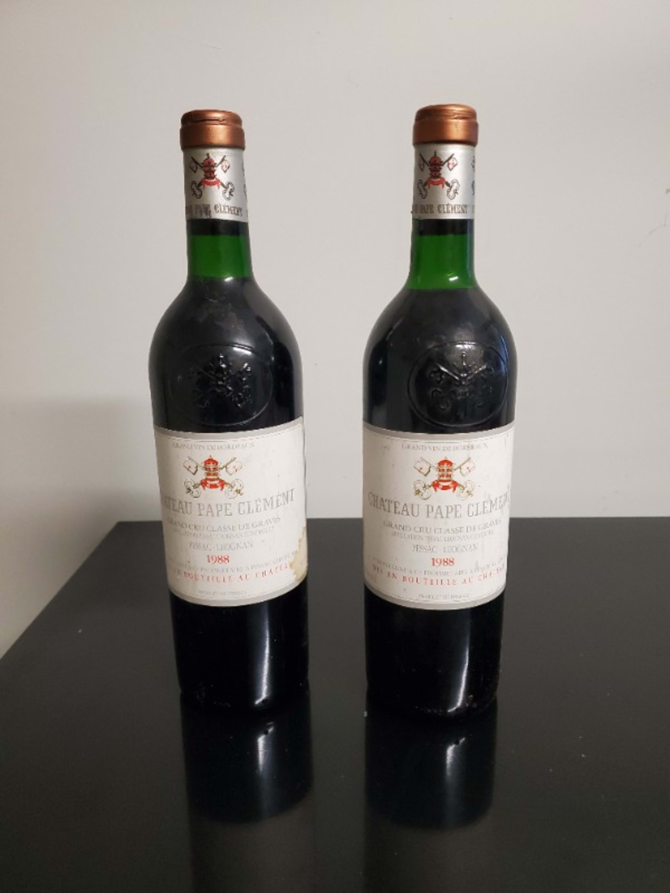 2 x Château Pape Clément, Pessac-Léognan, 1988