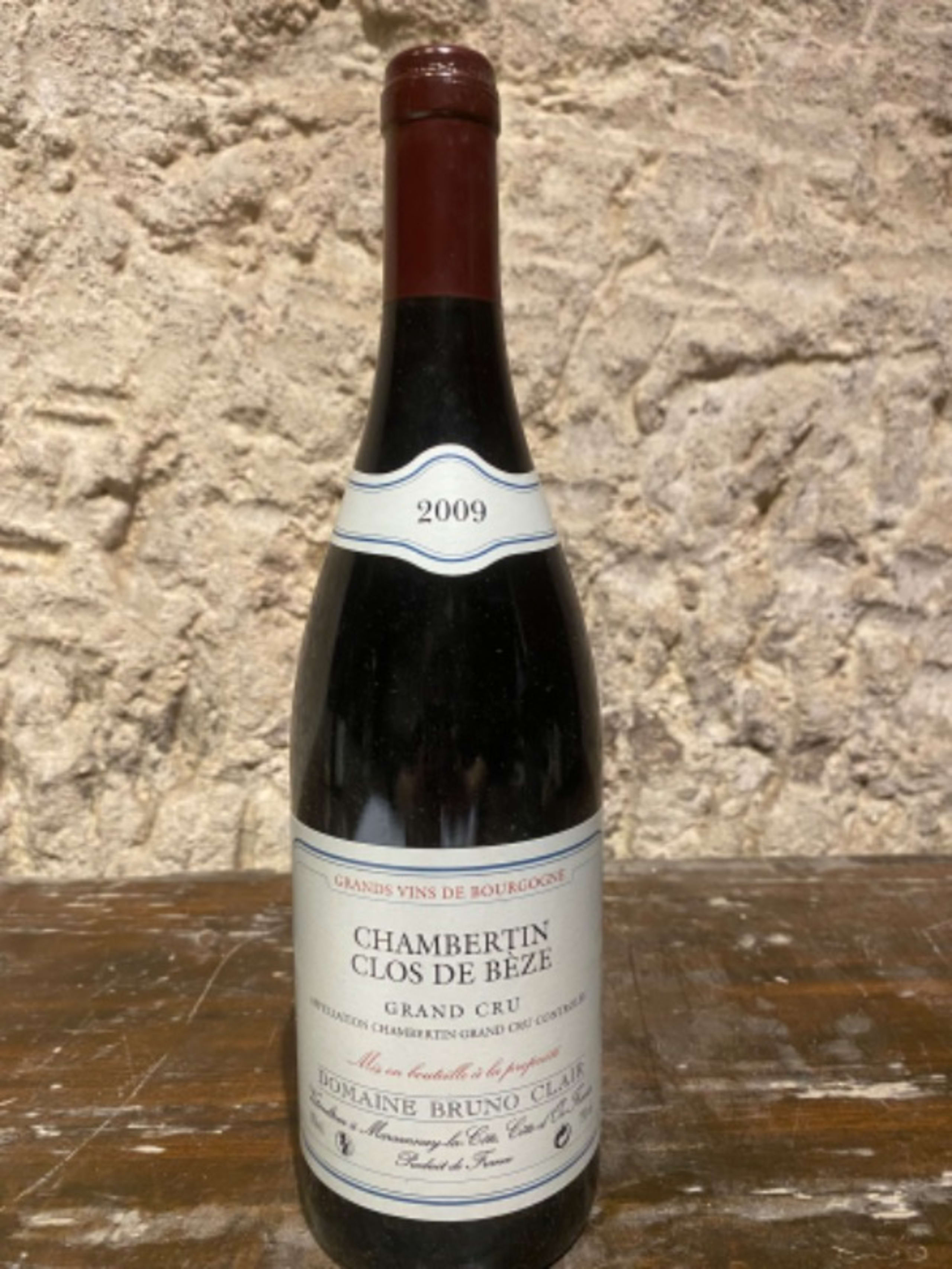 Chambertin-Clos de Bèze, Grand Cru, Domaine Bruno Clair, 2009