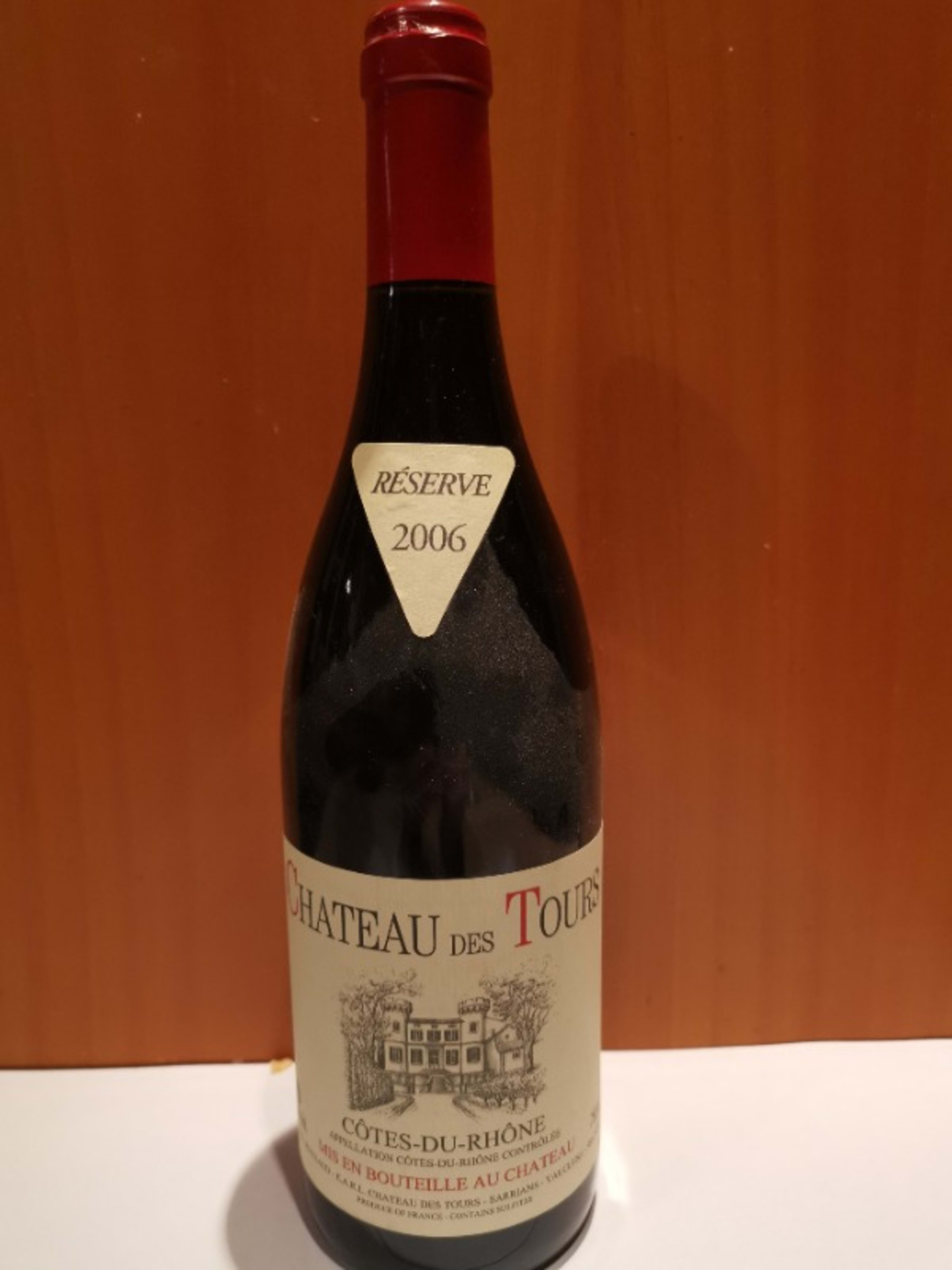 Côtes-du-Rhône, Château des Tours, 2006