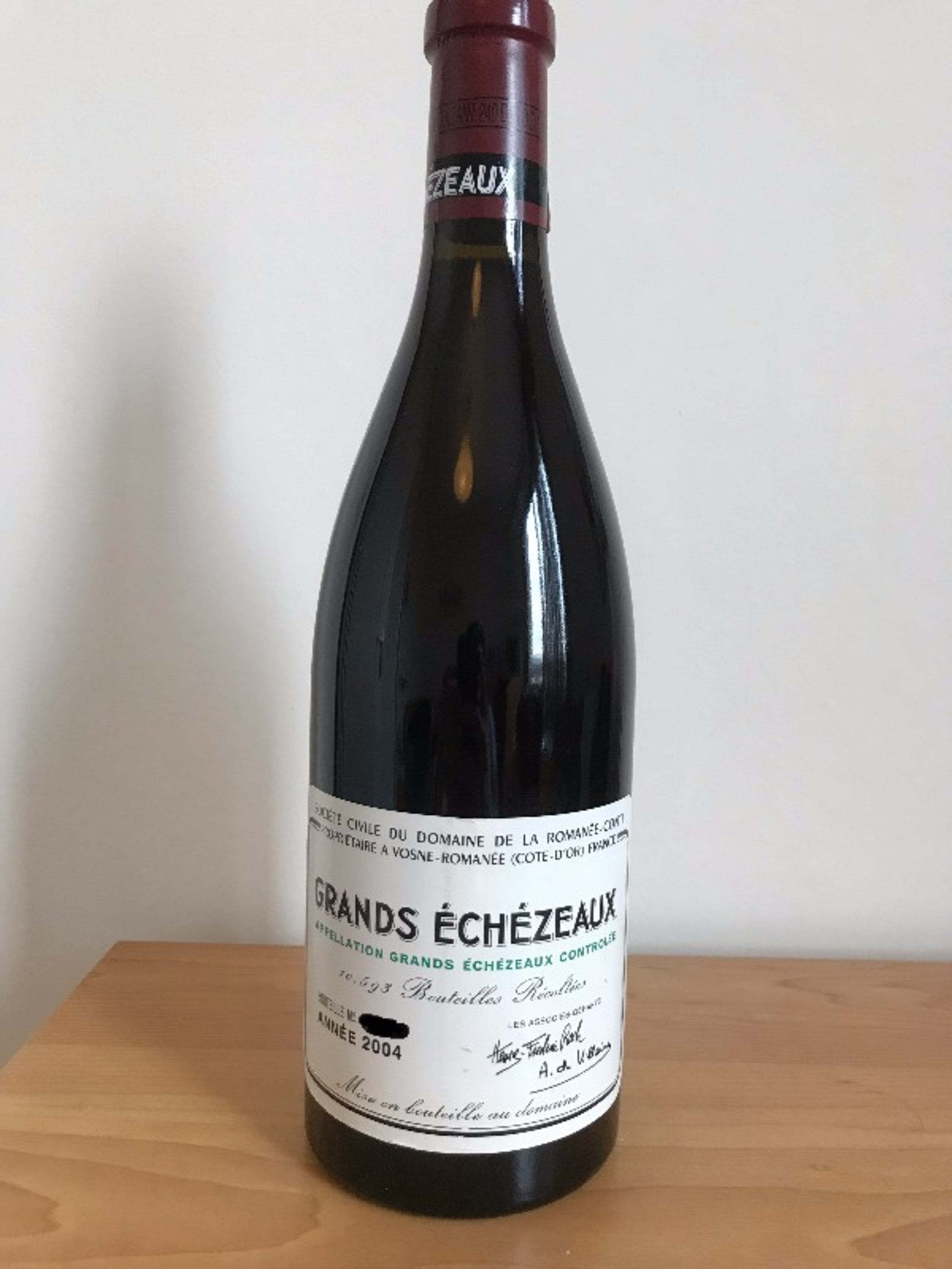 Grands-Echézeaux, Domaine de la Romanée Conti, 2004