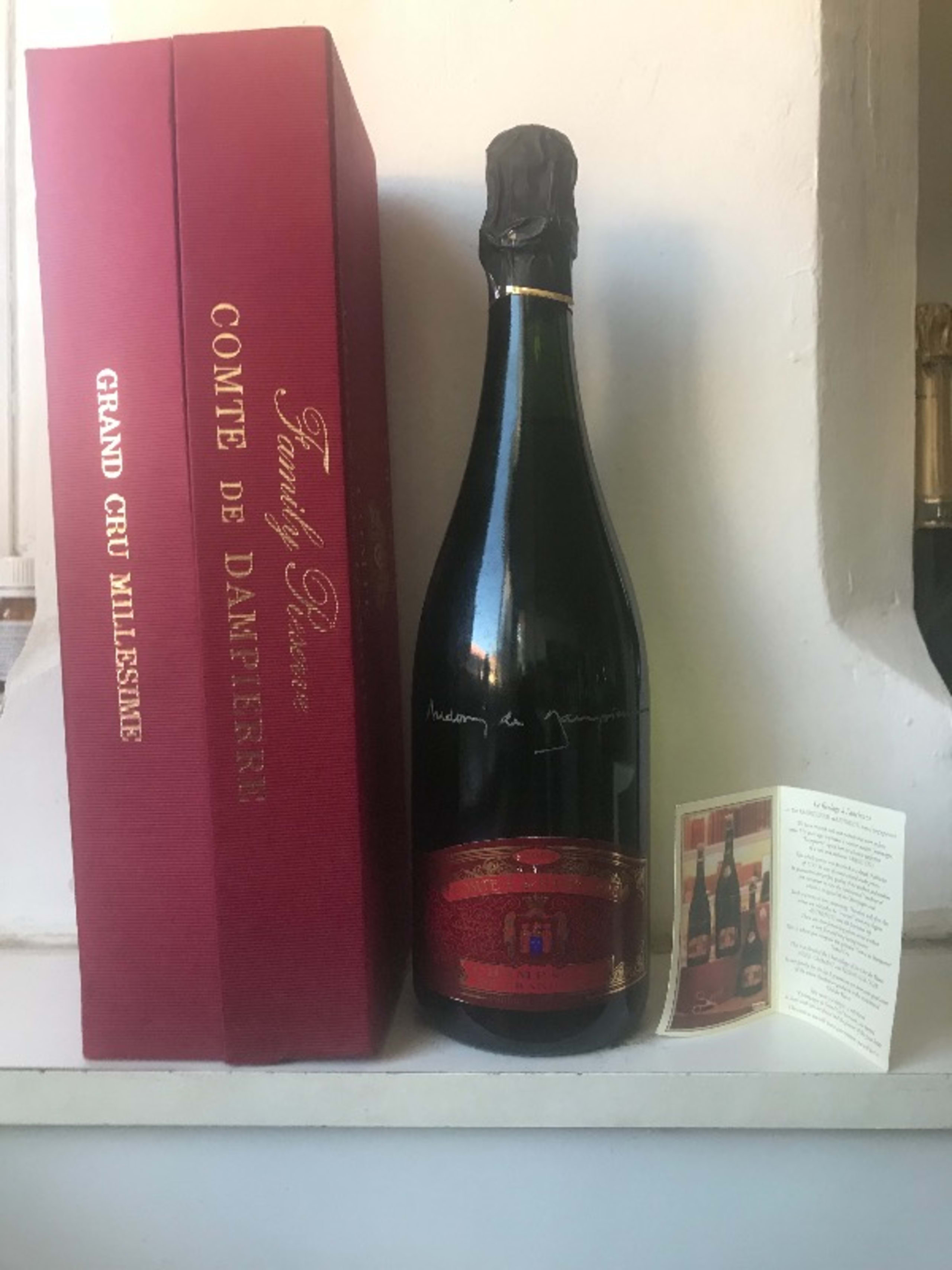 Grand cru, Comte Audon de Dampierre Family réserve, Champagne, 2002