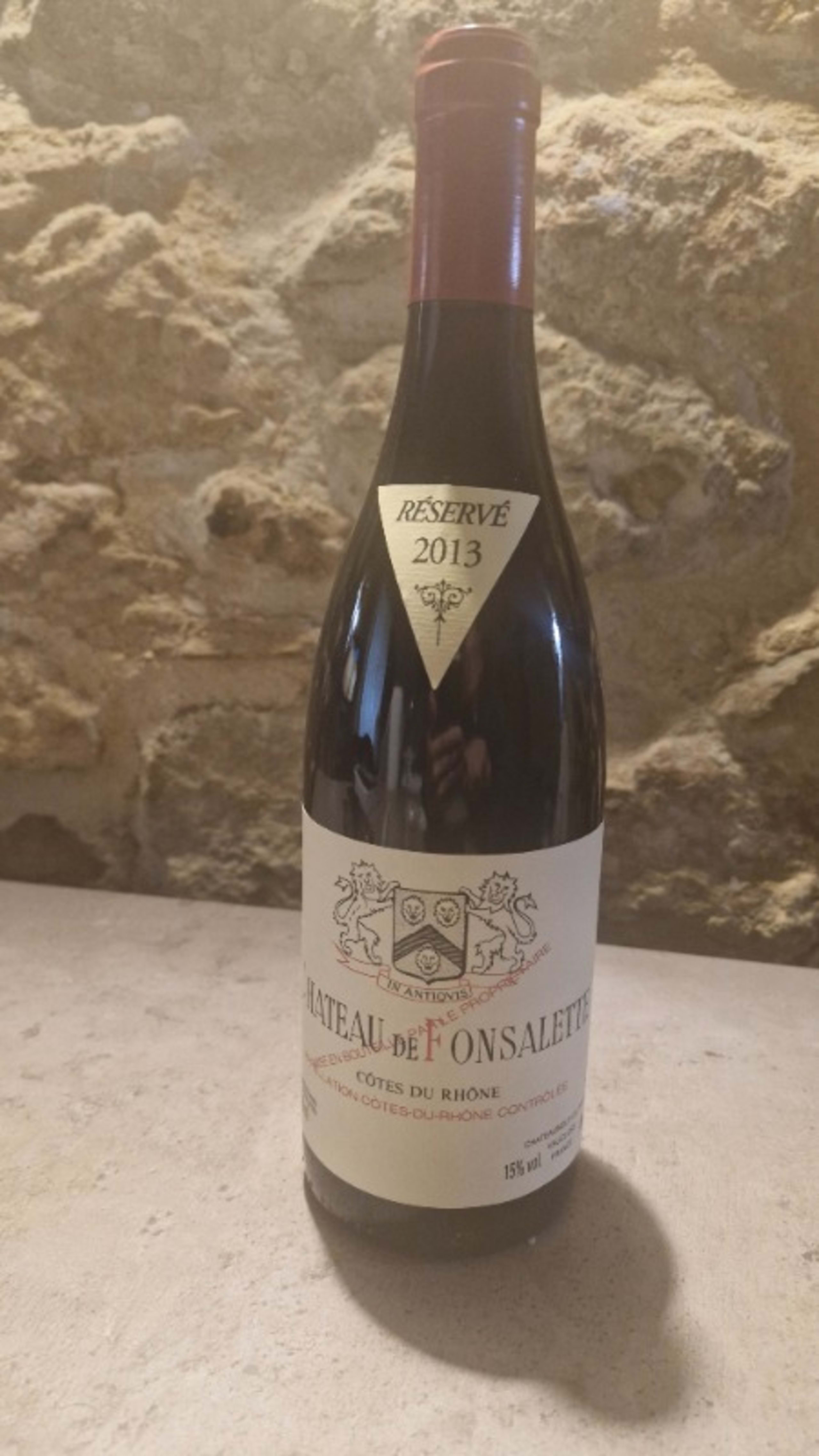 Côtes-du-Rhône, Château de Fonsalette, 2013
