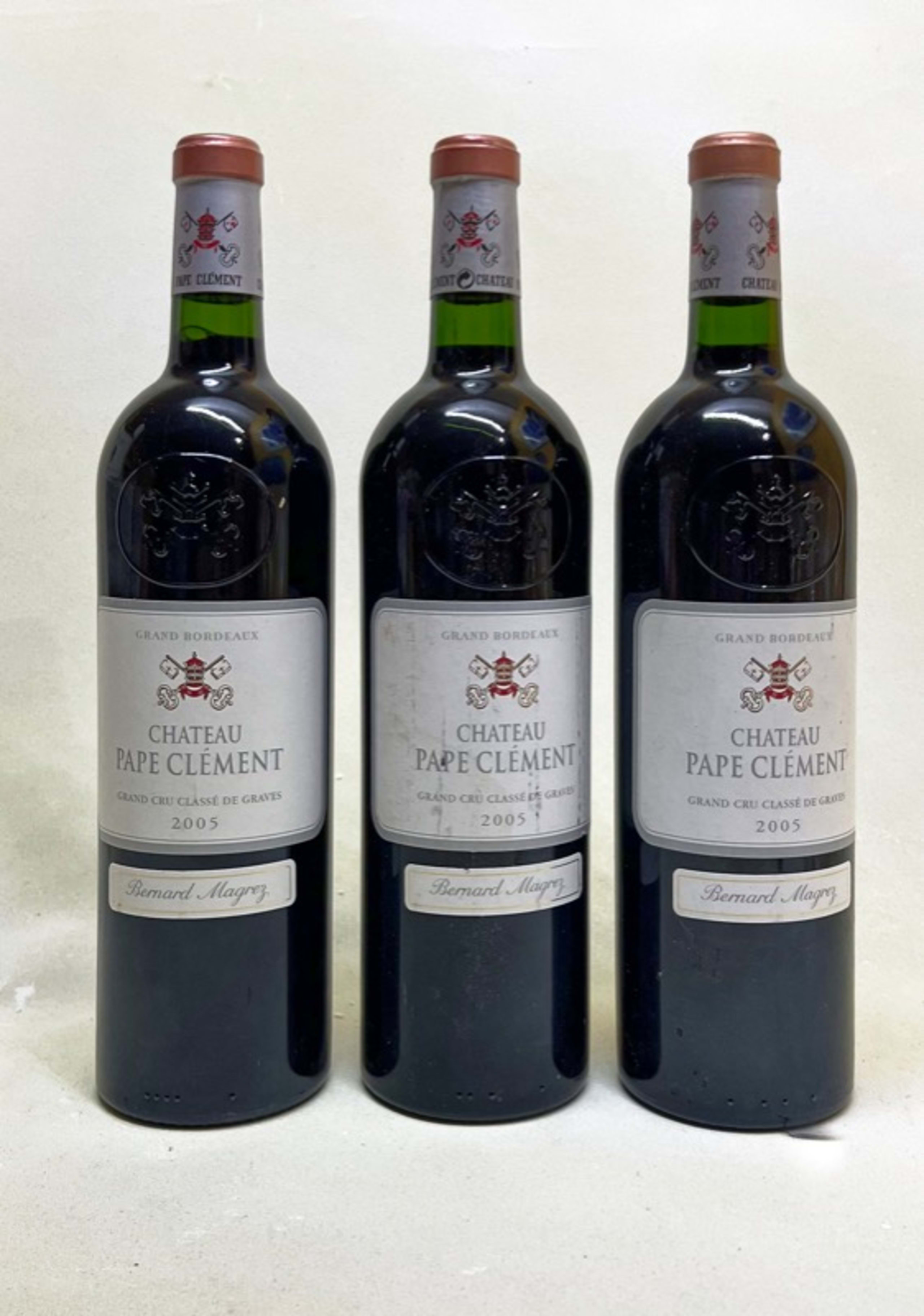 3 x Château Pape Clément, Graves, 2005