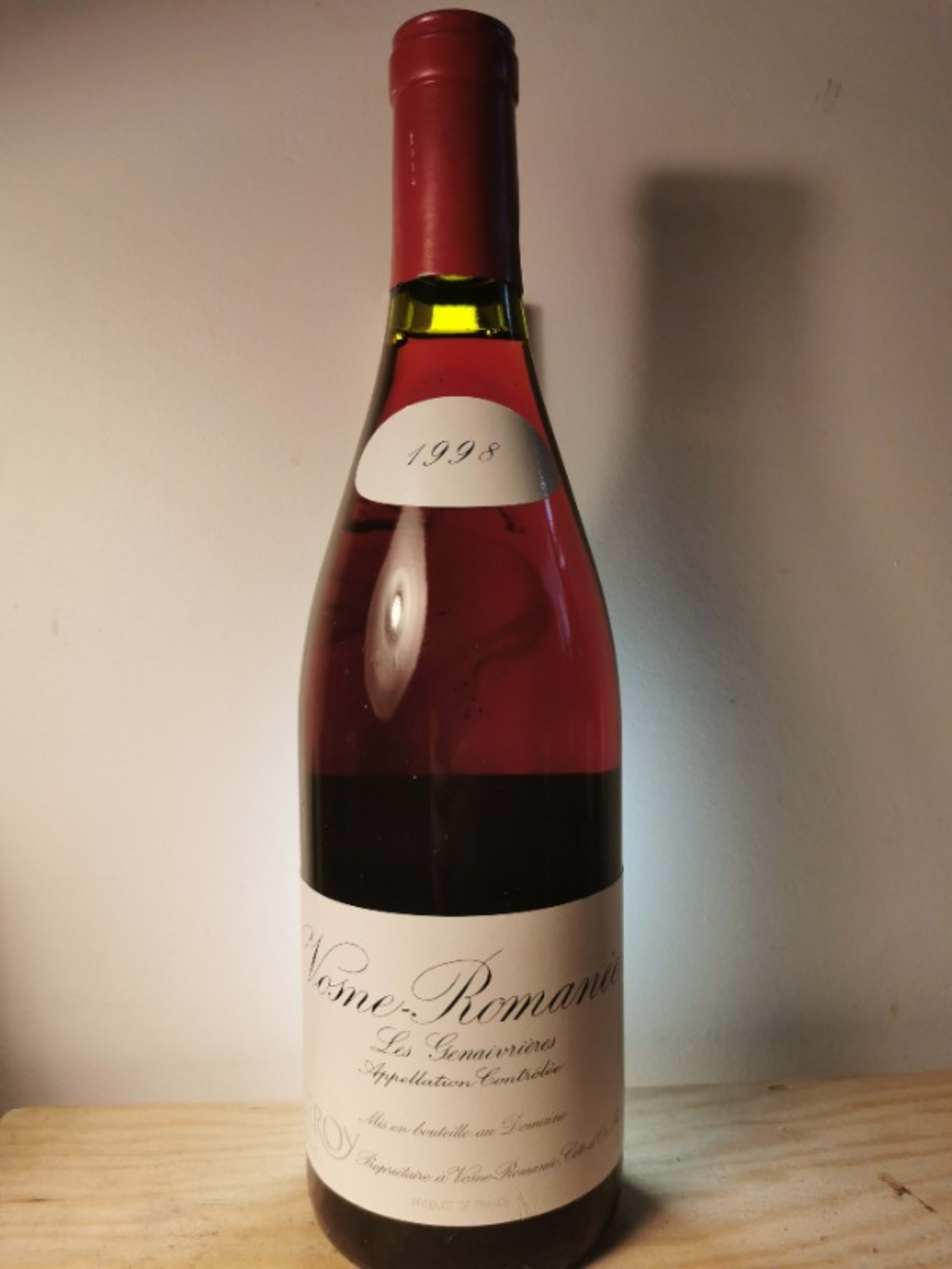 Vosne-Romanée, Les Genaivrières, Domaine Leroy, 1998