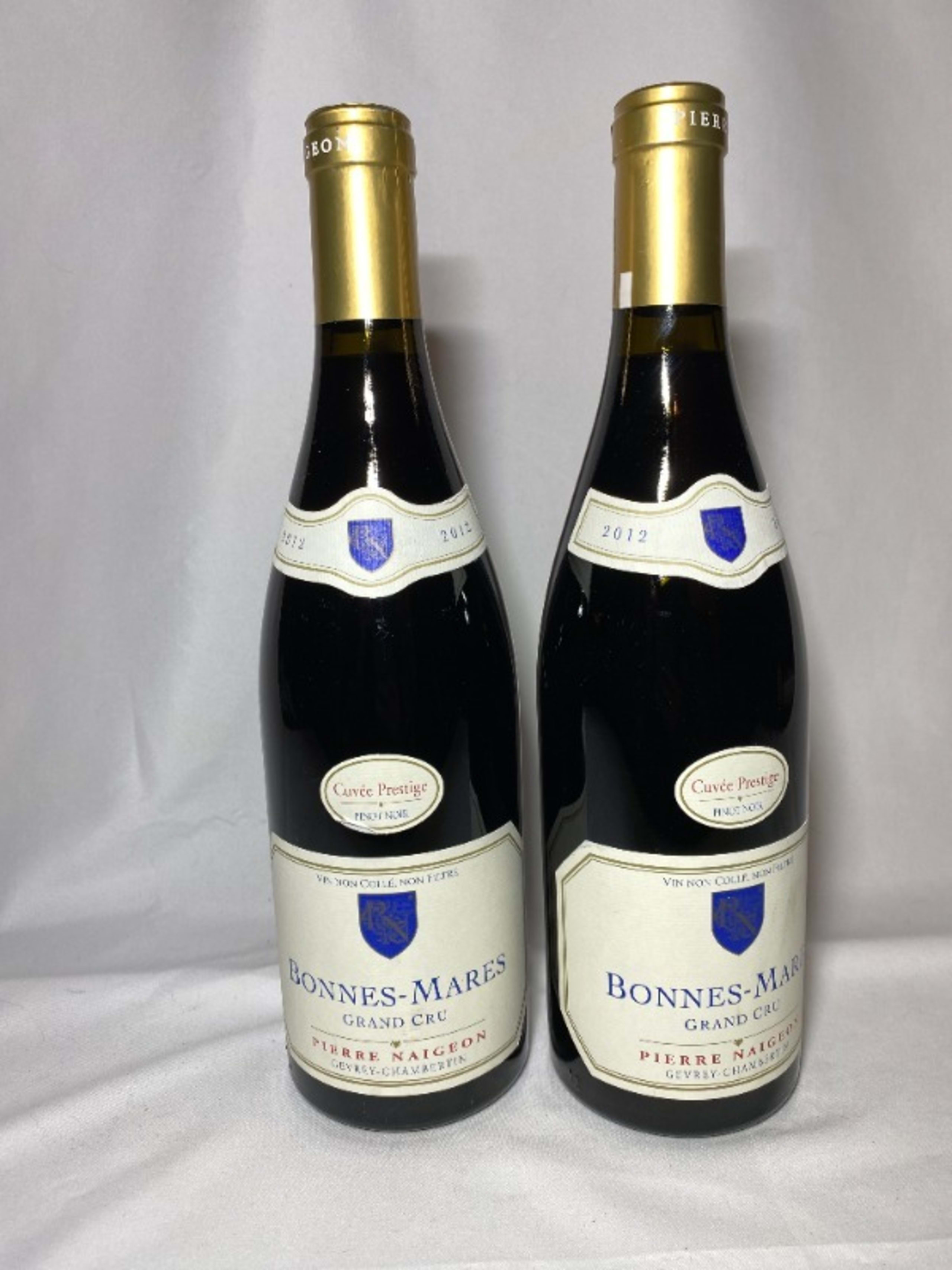 2 x Bonnes-Mares, Grand Cru, Domaine Pierre Naigeon, 2012