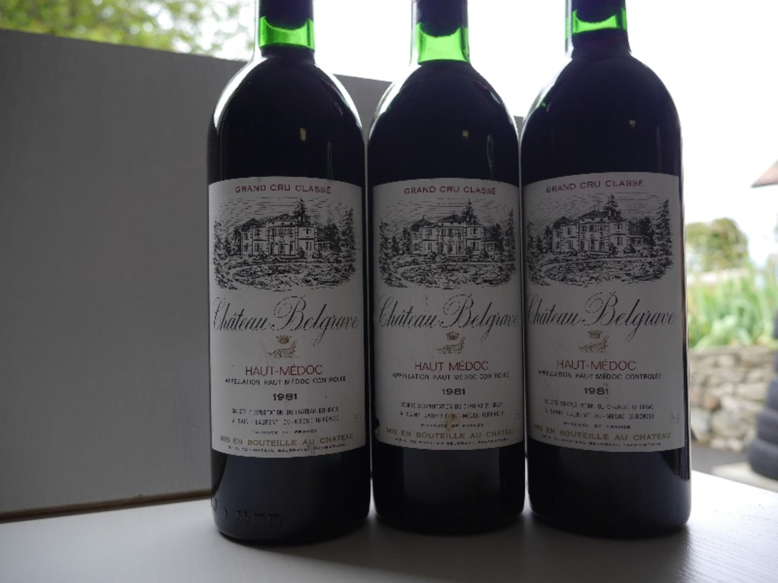 Château Belgrave, Haut-Médoc, 1981