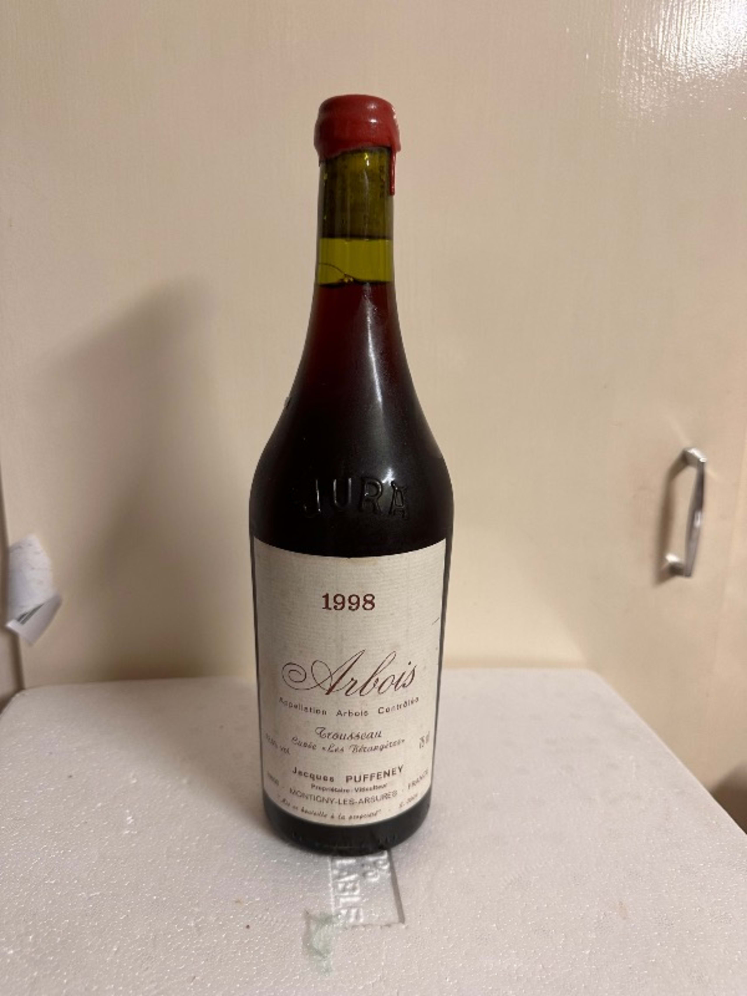 Trousseau Cuvée Les Bérangères, Jacques Puffeney, Arbois, 1998