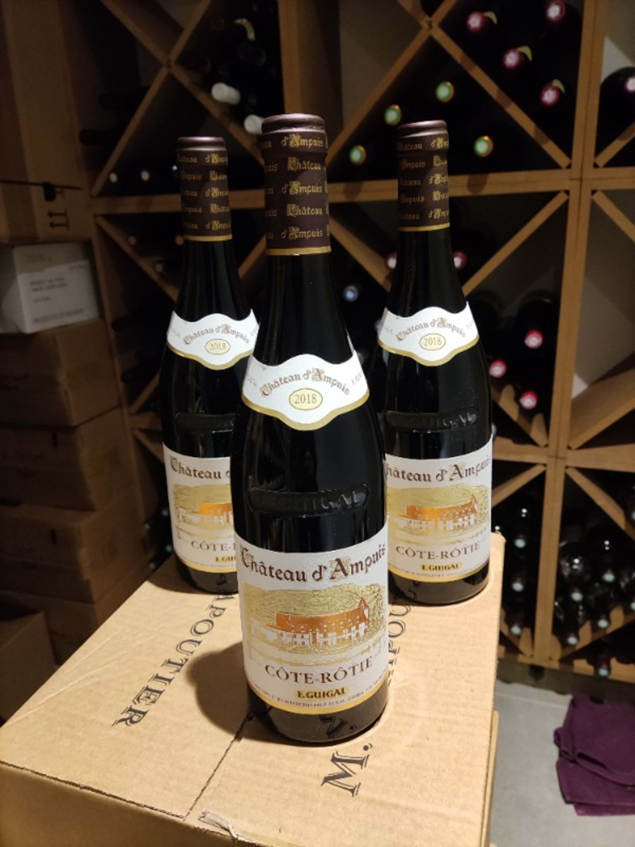 3 x Côte-Rôtie, Château d'Ampuis, E.Guigal, 2018