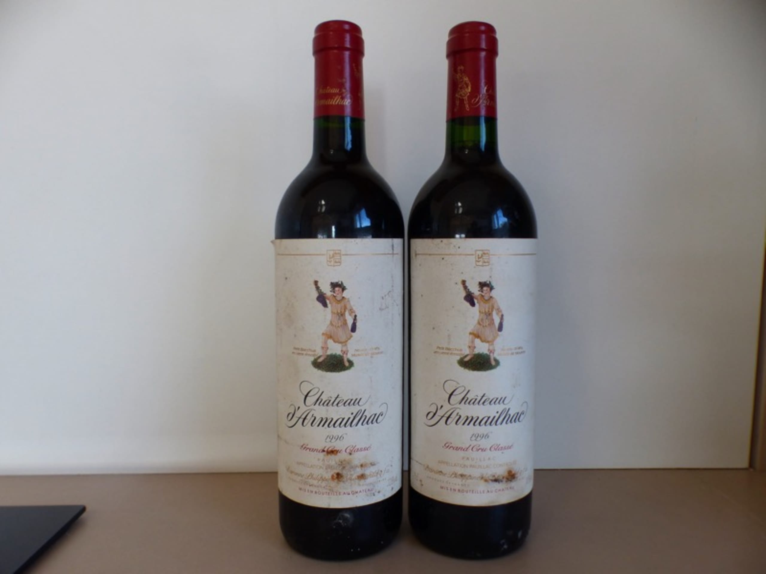 2 x Château d'Armailhac, Pauillac, 1996