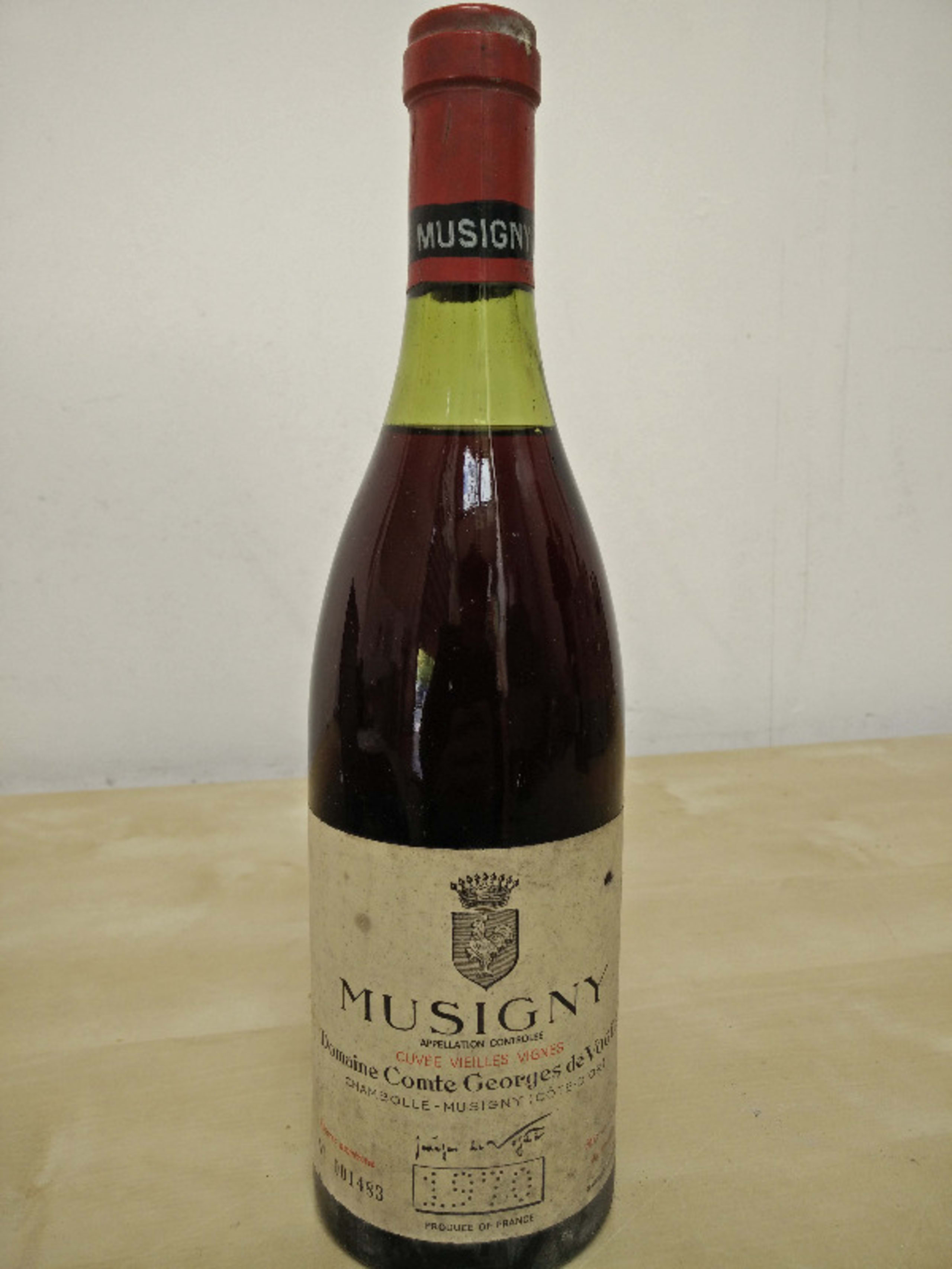 Musigny, Cuvée Vieilles Vignes, Domaine Comte Georges de Vogüé, 1970