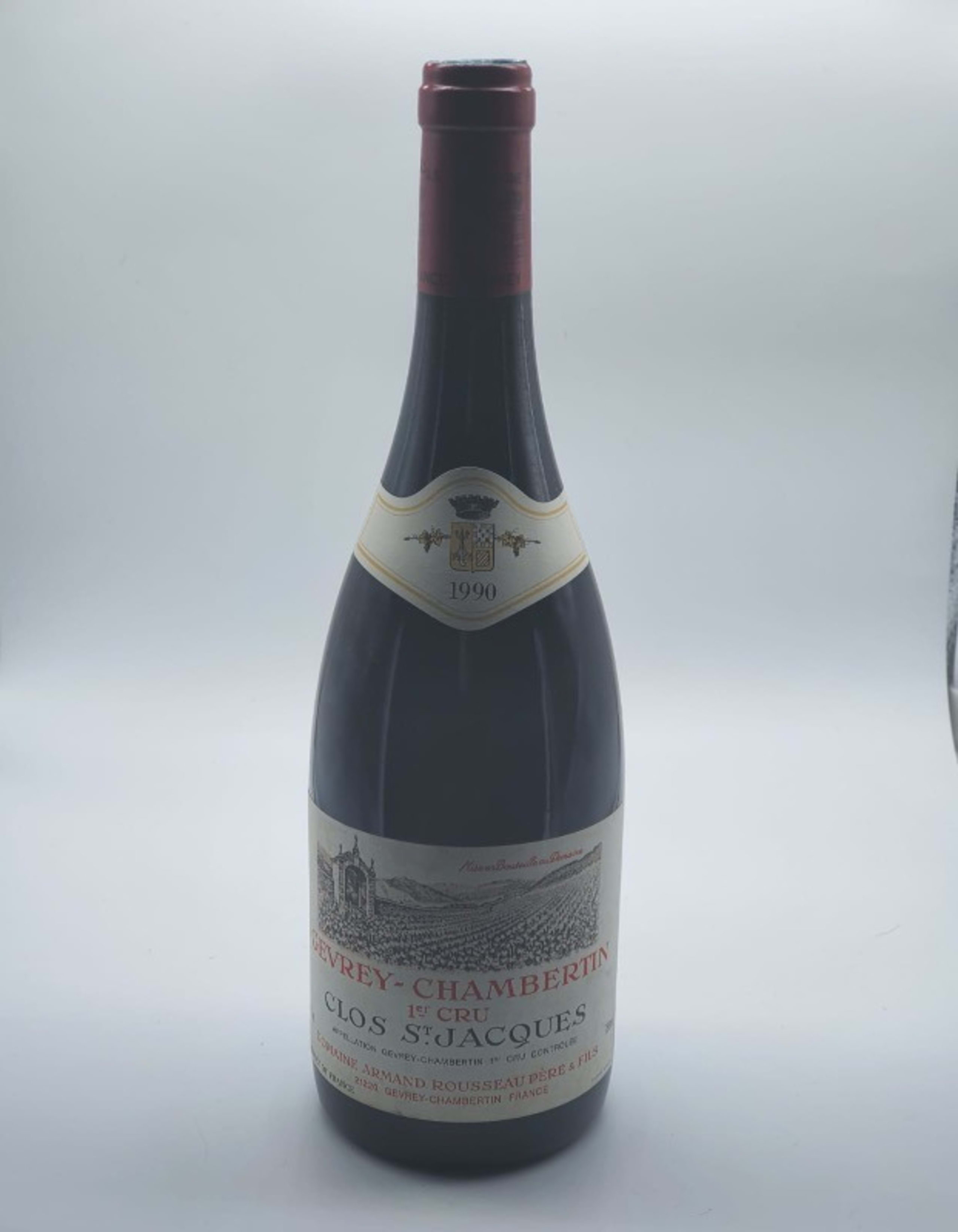 Gevrey-Chambertin, Clos-st-Jacques, Armand Rousseau, 1990