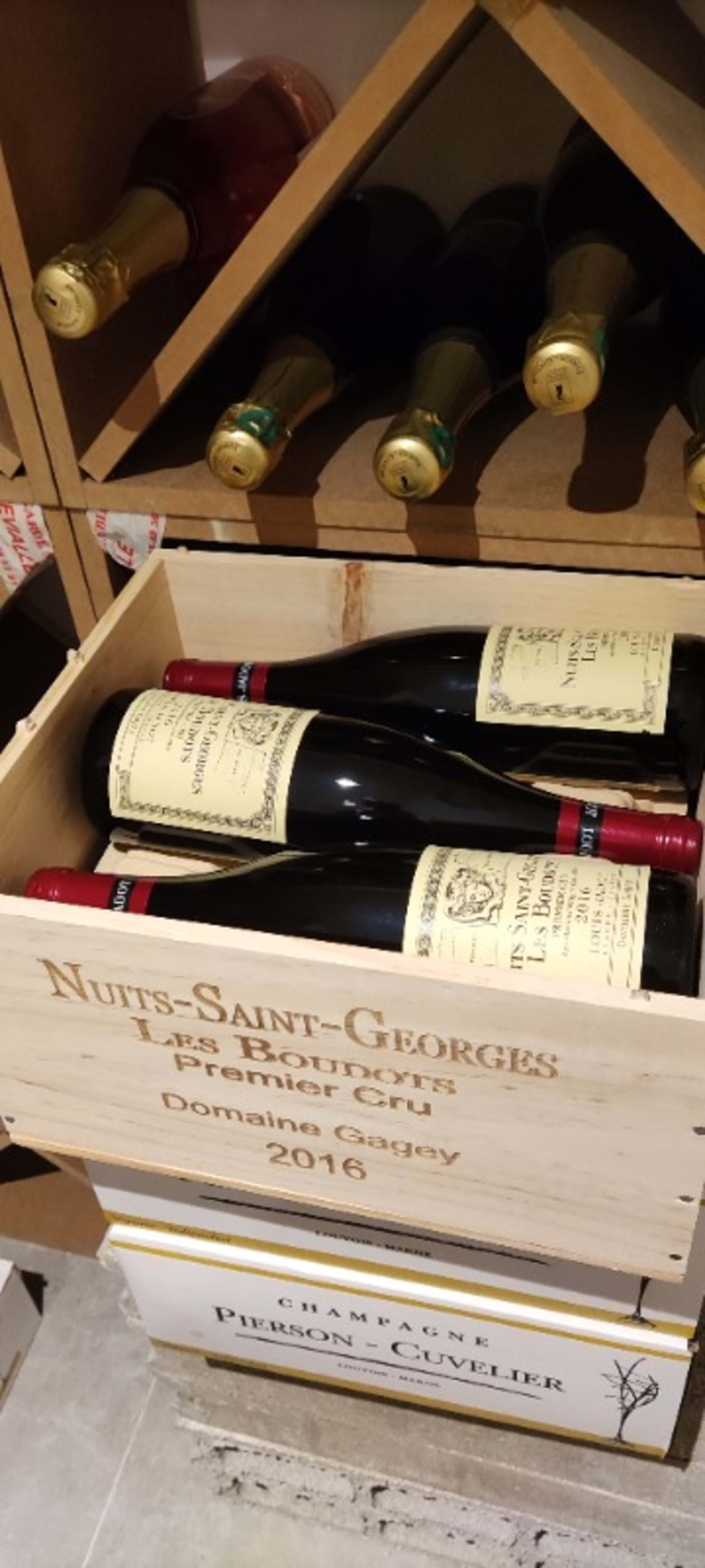 3 x Nuits-Saint-Georges, 1er cru Les Boudots, Louis Jadot, 2016