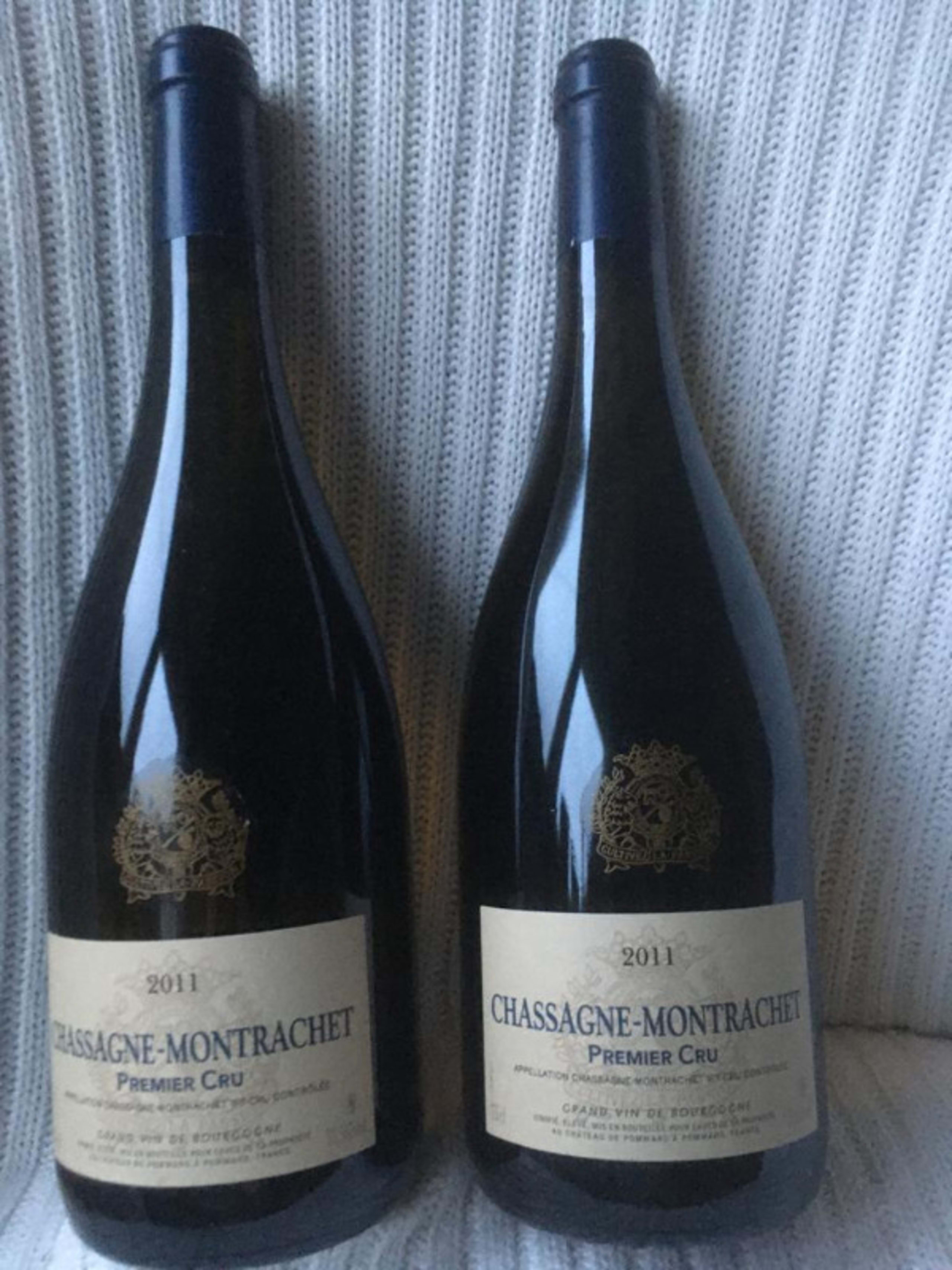 2 x Chassagne-Montrachet, Premier Cru, Château de Pommard, 2011
