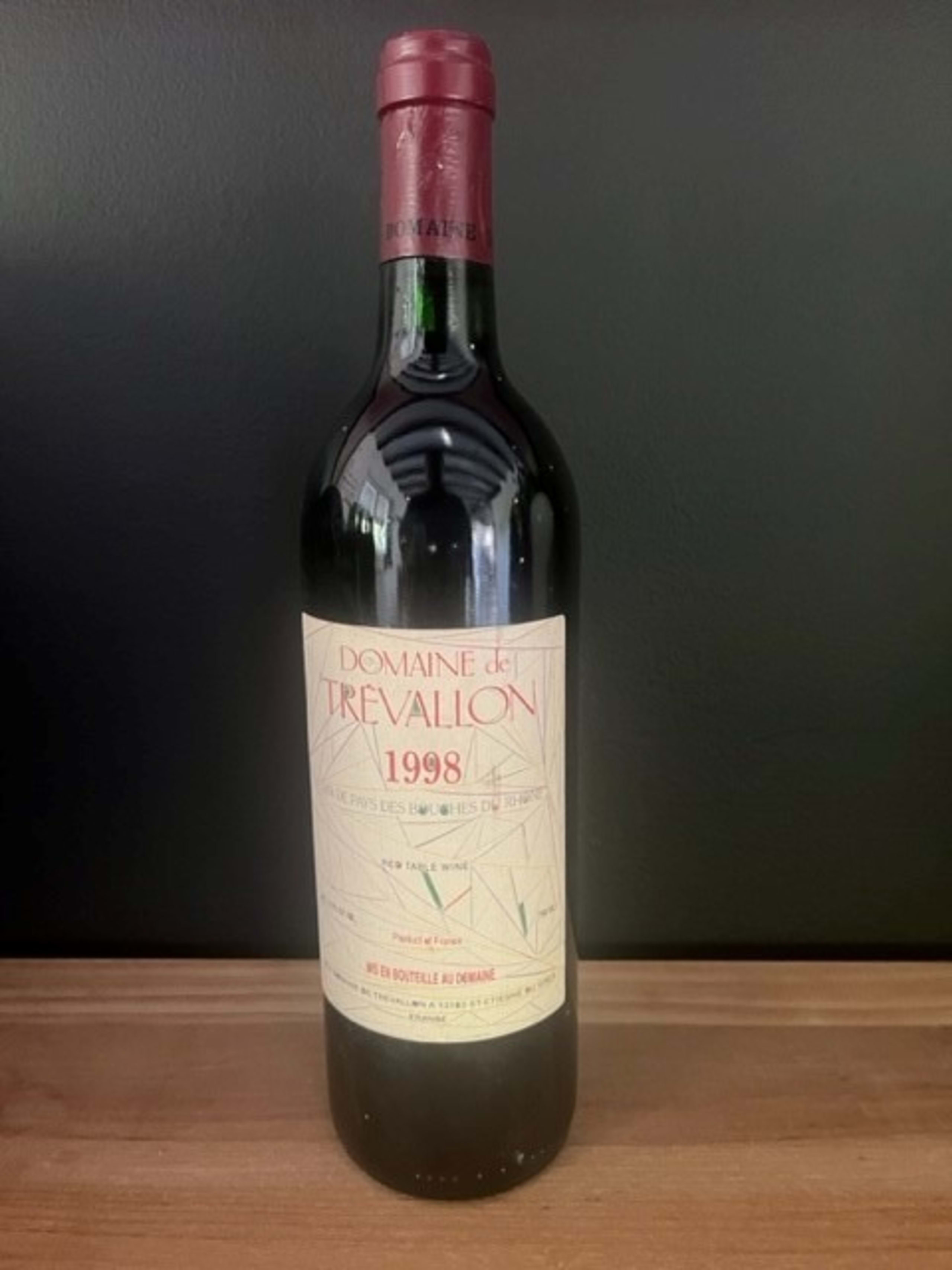 Domaine de Trévallon, Vin de Pays des Alpilles, 1998