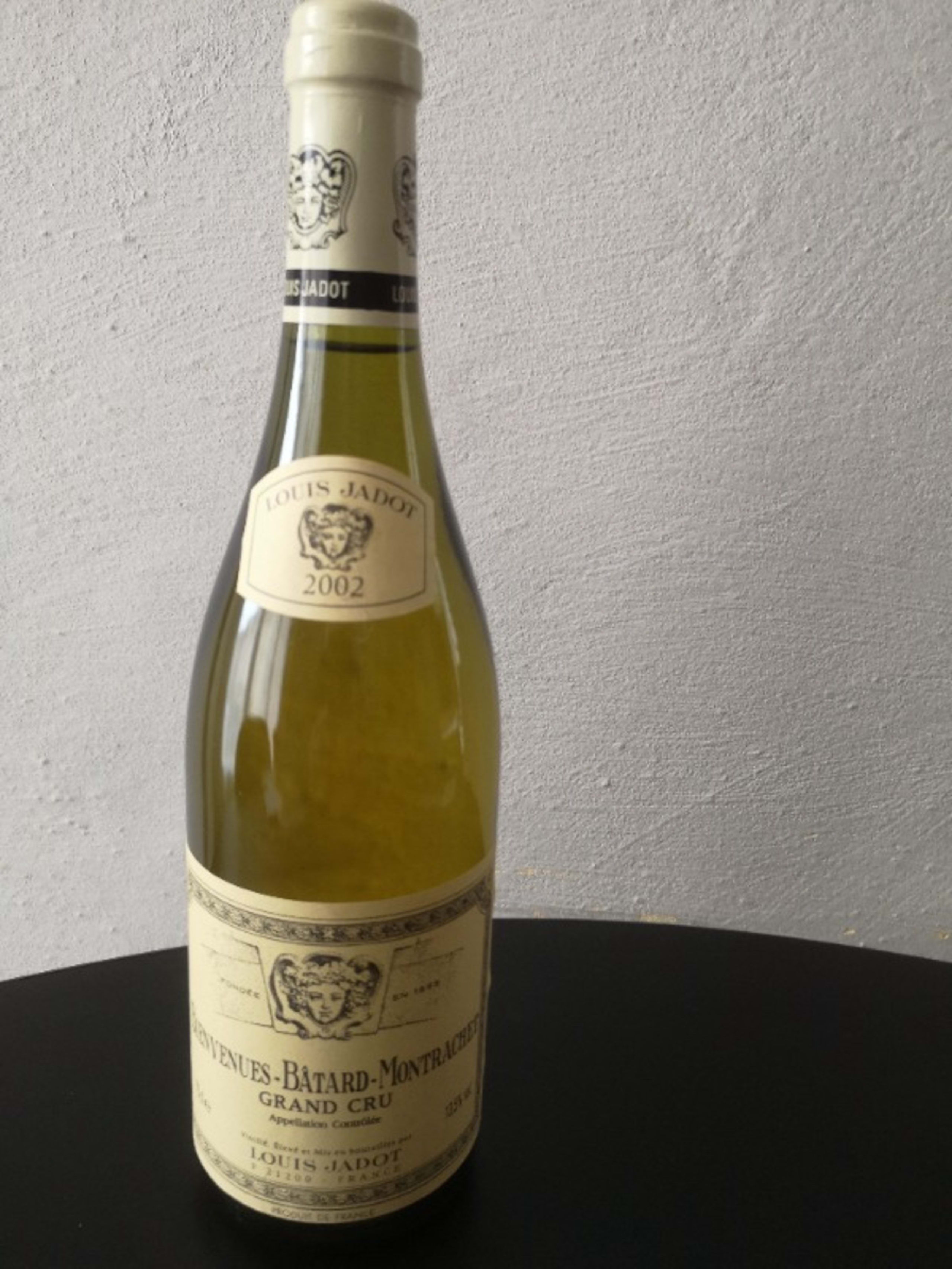 Bienvenues-Bâtard-Montrachet, louis jadot, 2002